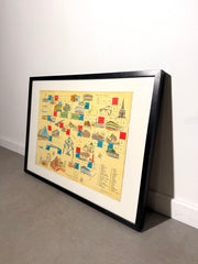 Original Expo 58 Brussels World’s Fair Illustrated Map