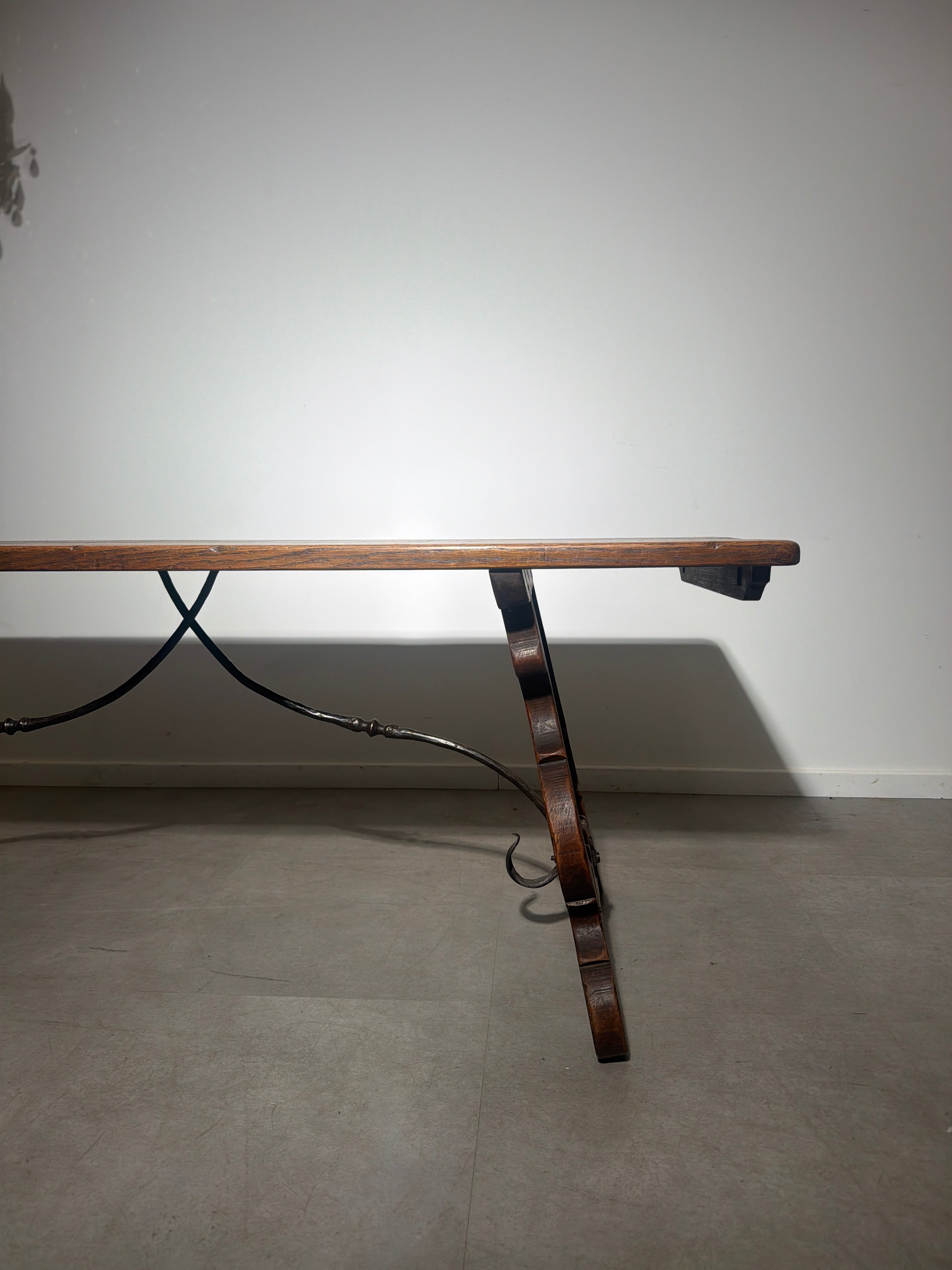 18th Century Solid Oak Dining Table