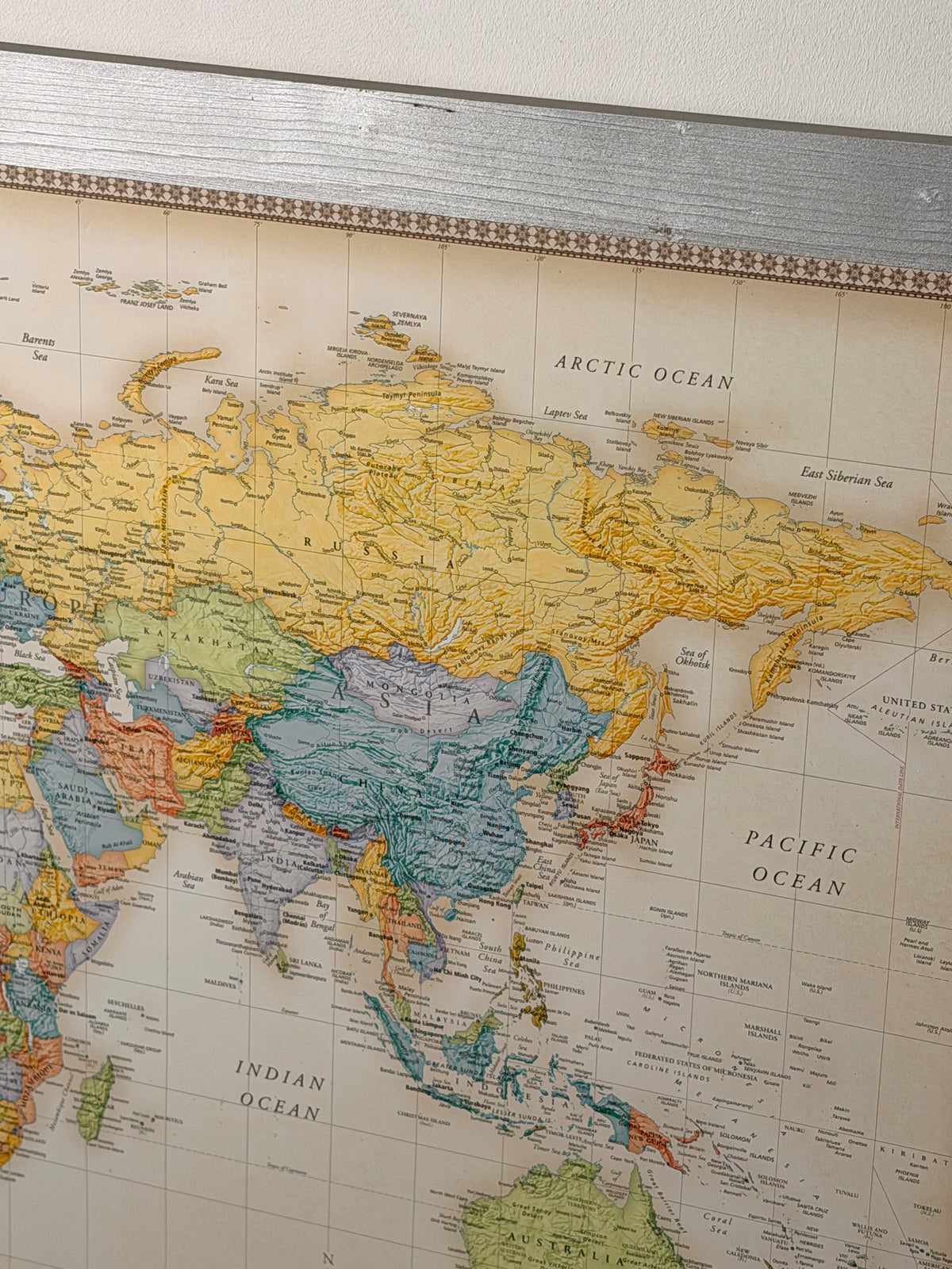 Vintage Rand McNally World Map – Classic Edition