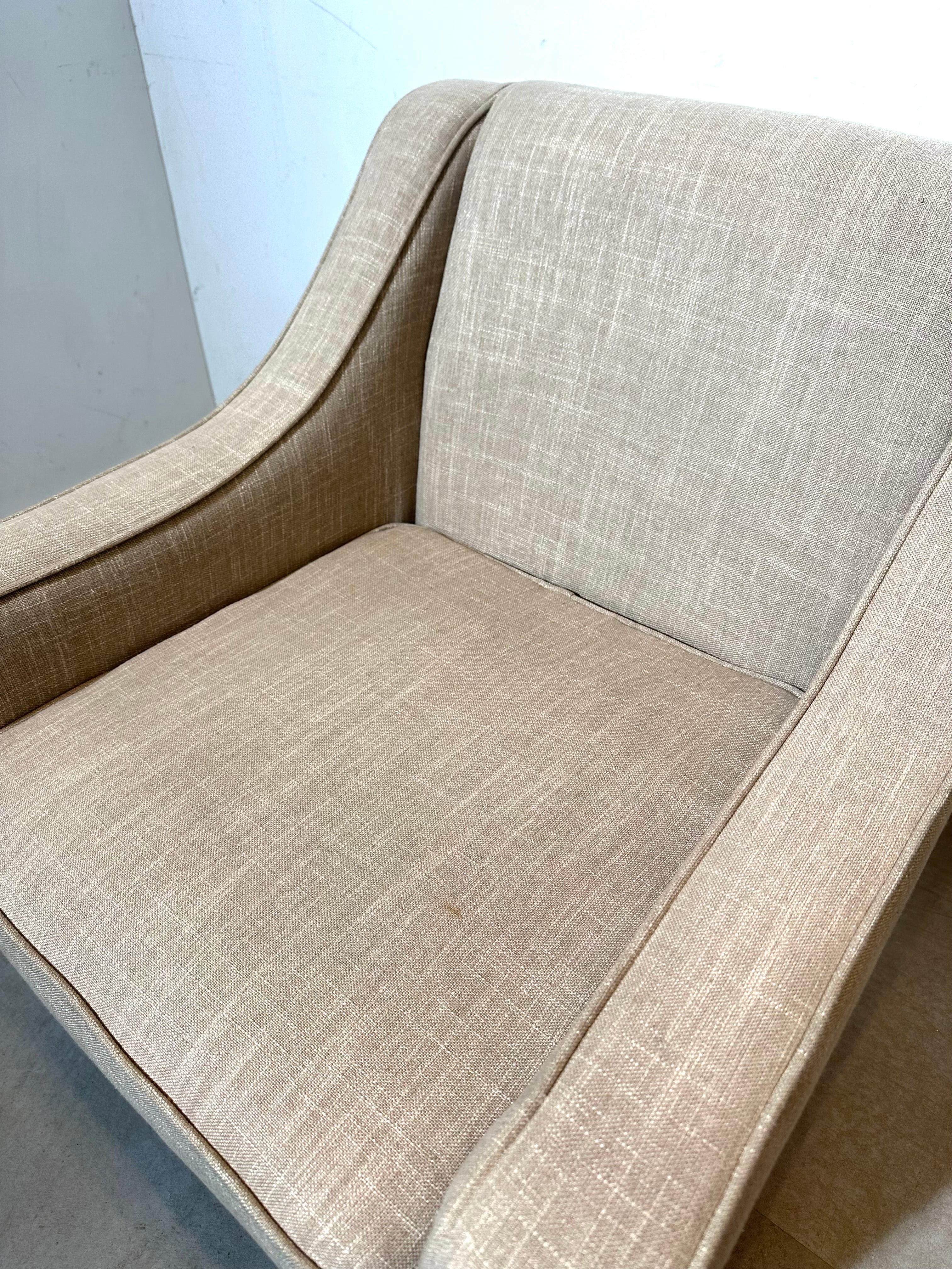 Riverdale Beige Lounge Armchair