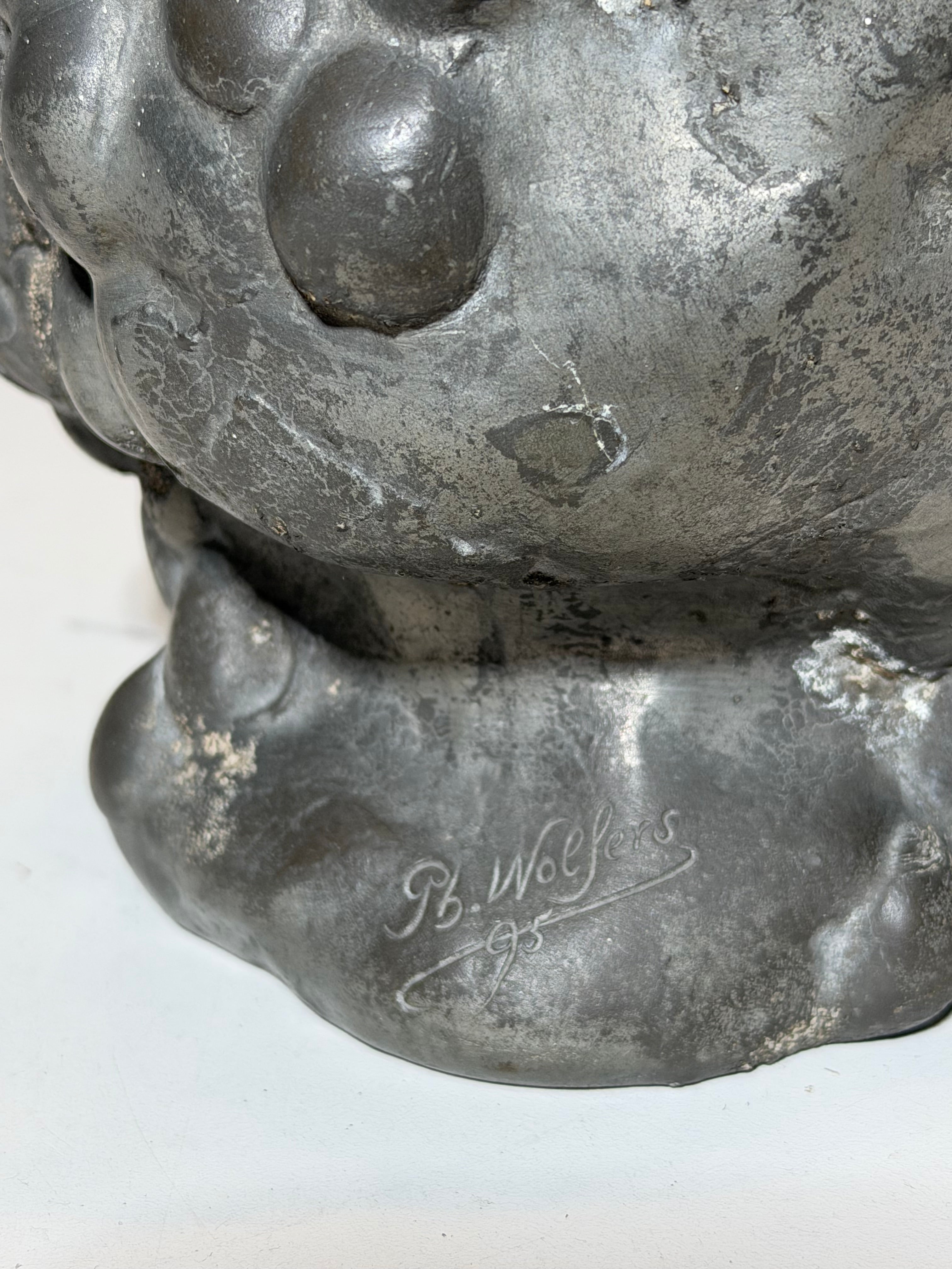 Pichet en étain Philippe Wolfers