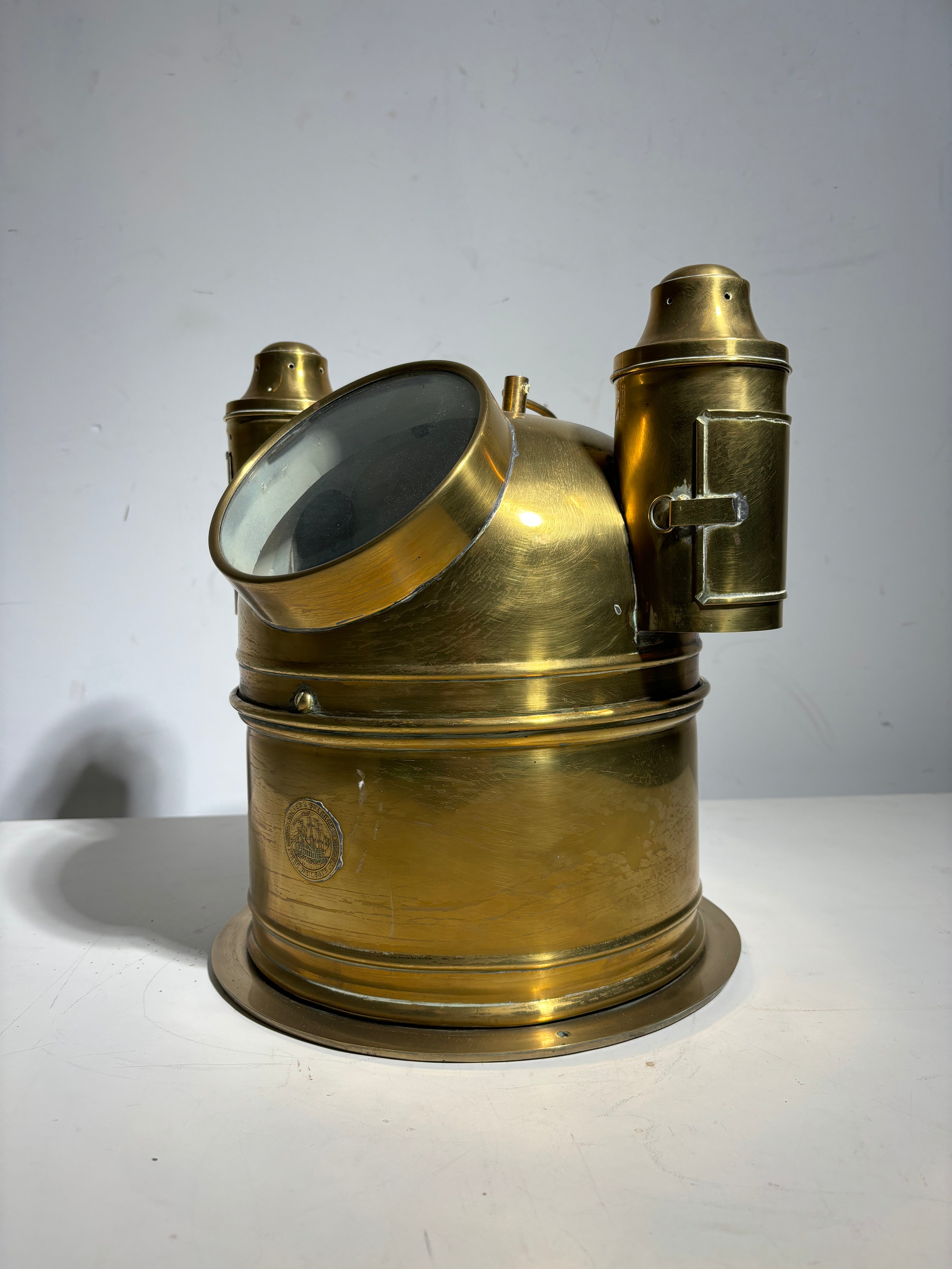 Antique Binnacle by Solver & Svarrer, Denmark