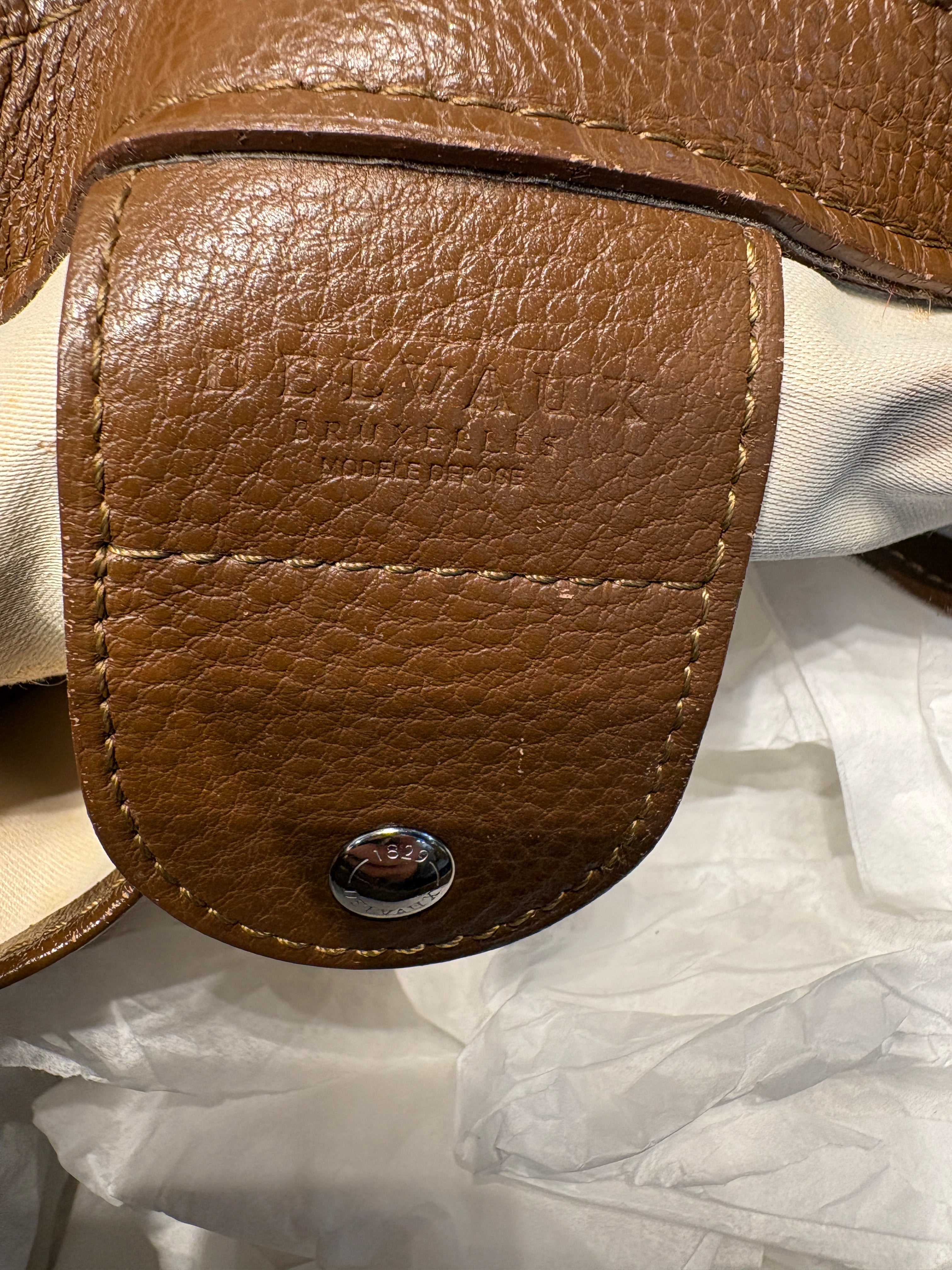 Vintage Delvaux Samedi Bag