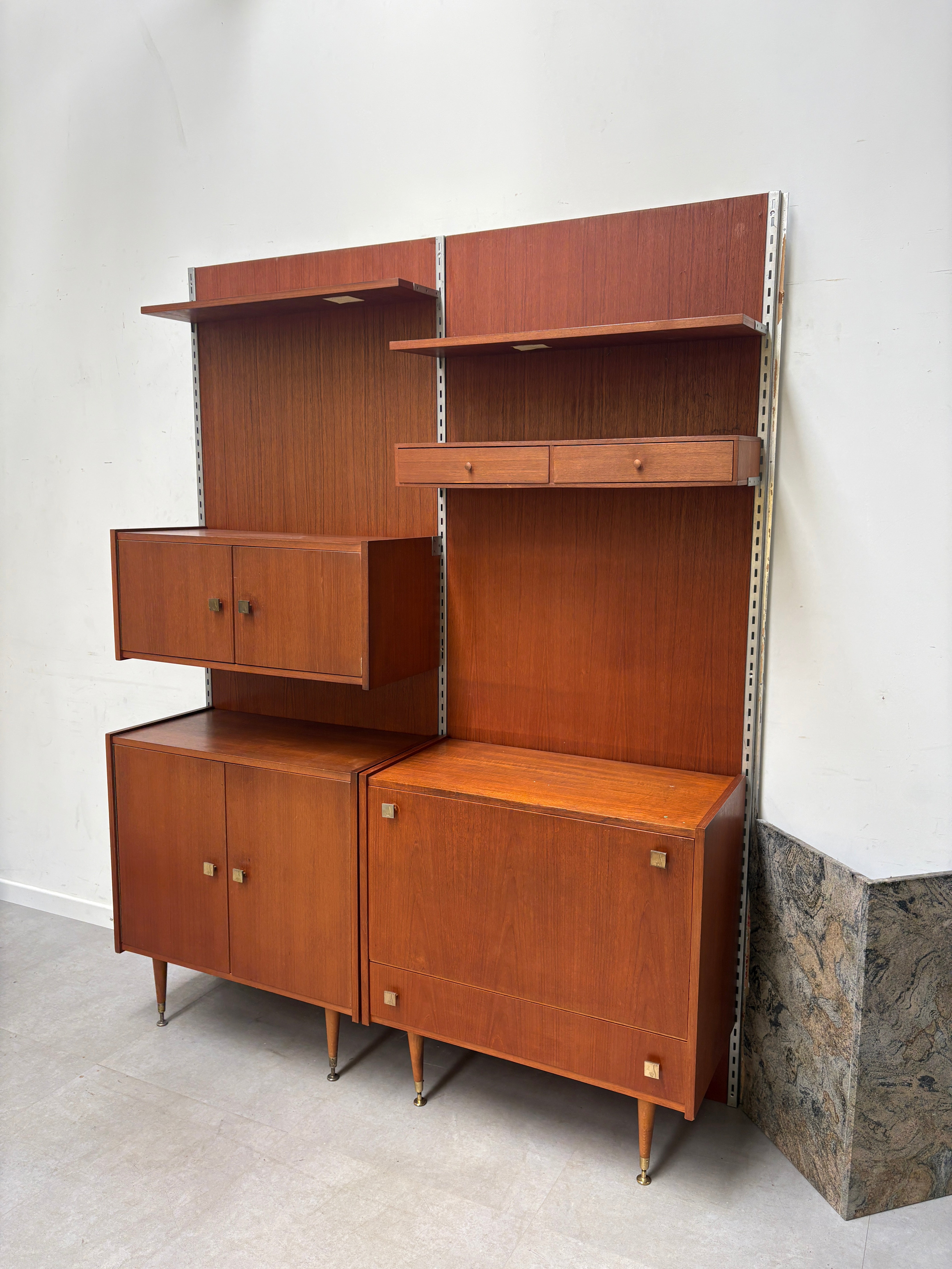 Meuble mural modulaire vintage