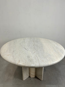 Round 1980’s Marble Dining Table