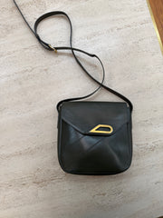 Delvaux Radieux Leather Crossbody Bag – Dark Green