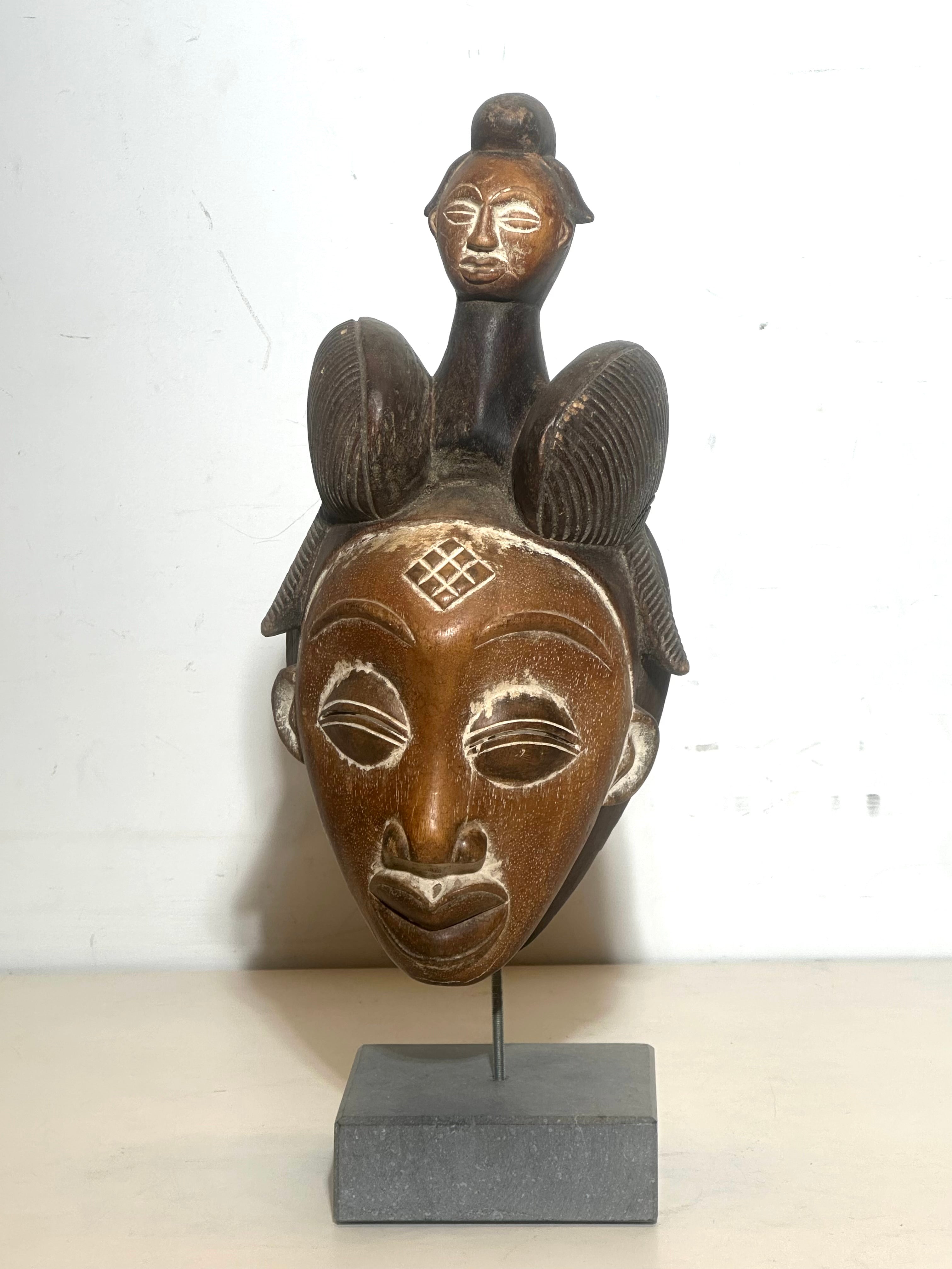 Punu Ceremonial Mask – Gabon