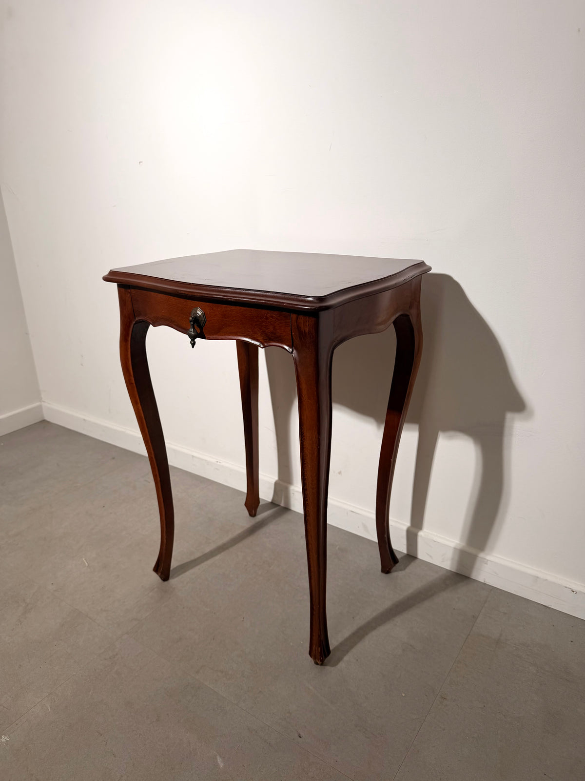 Antique Side Table with Drawer