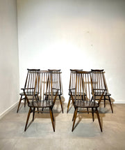 Set of 6 Vintage Ercol Dining Chairs