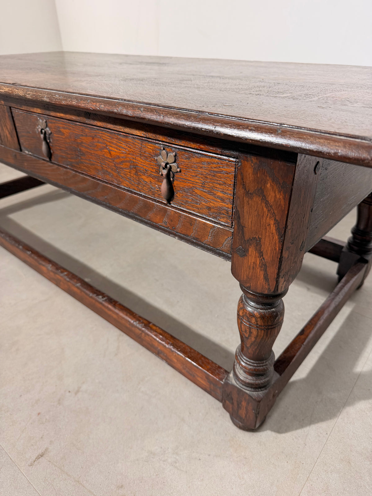 Old New England Oak Coffee Table