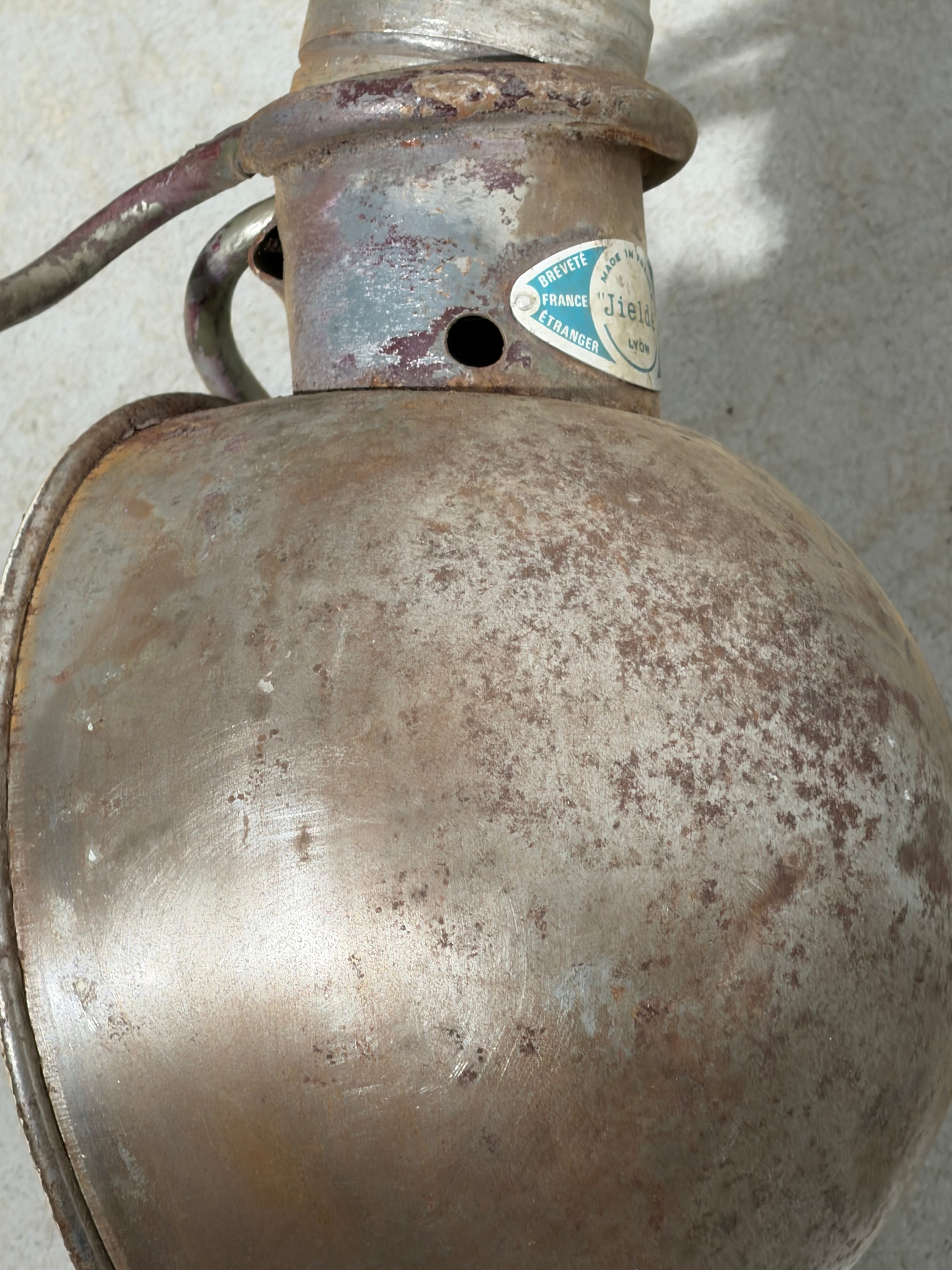 Lampe de bureau Jieldé originale – Lyon, France (Style industriel classique)