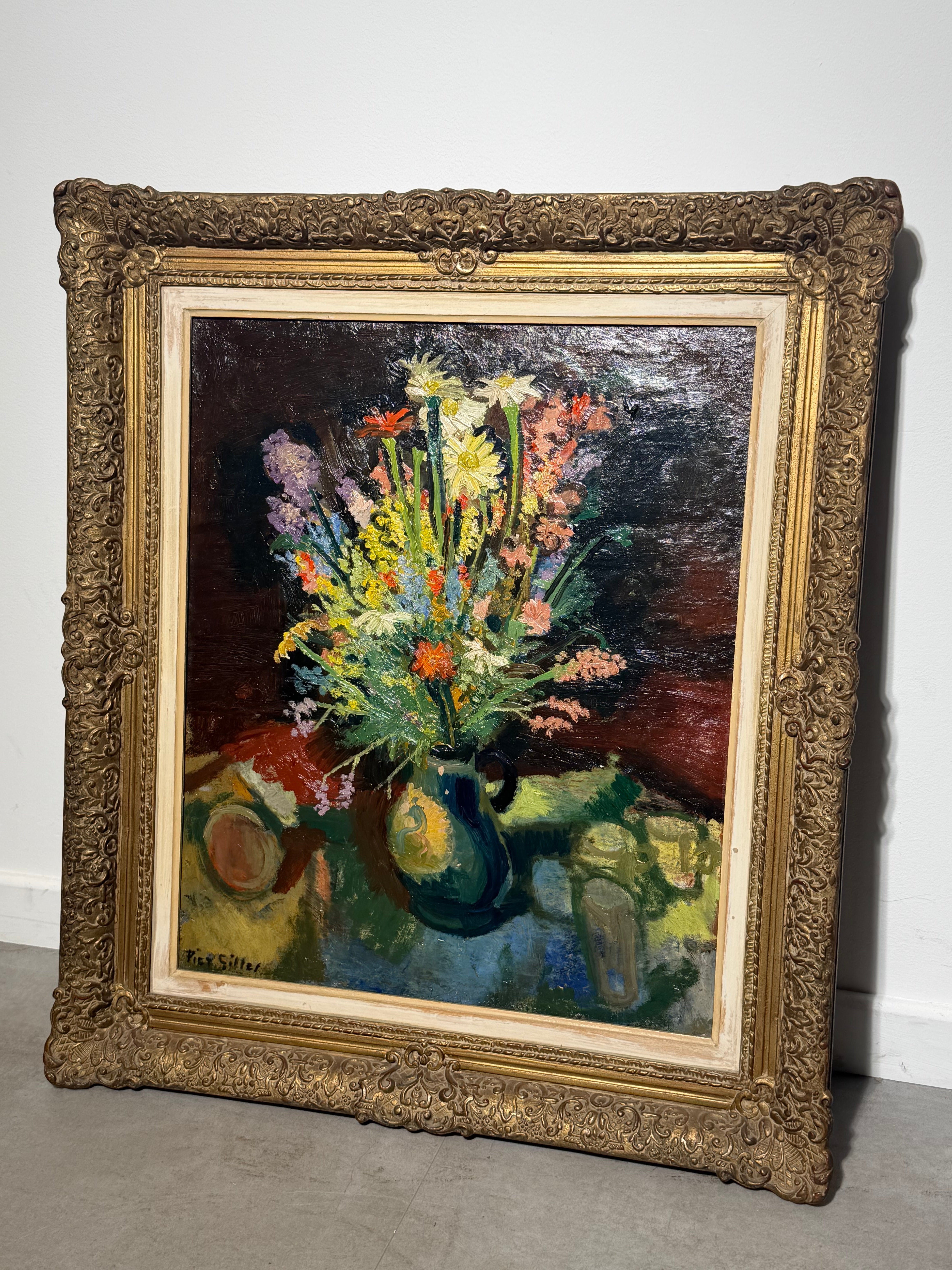 Piet Gilles - Louvain - Oil on canvas - Flowers
