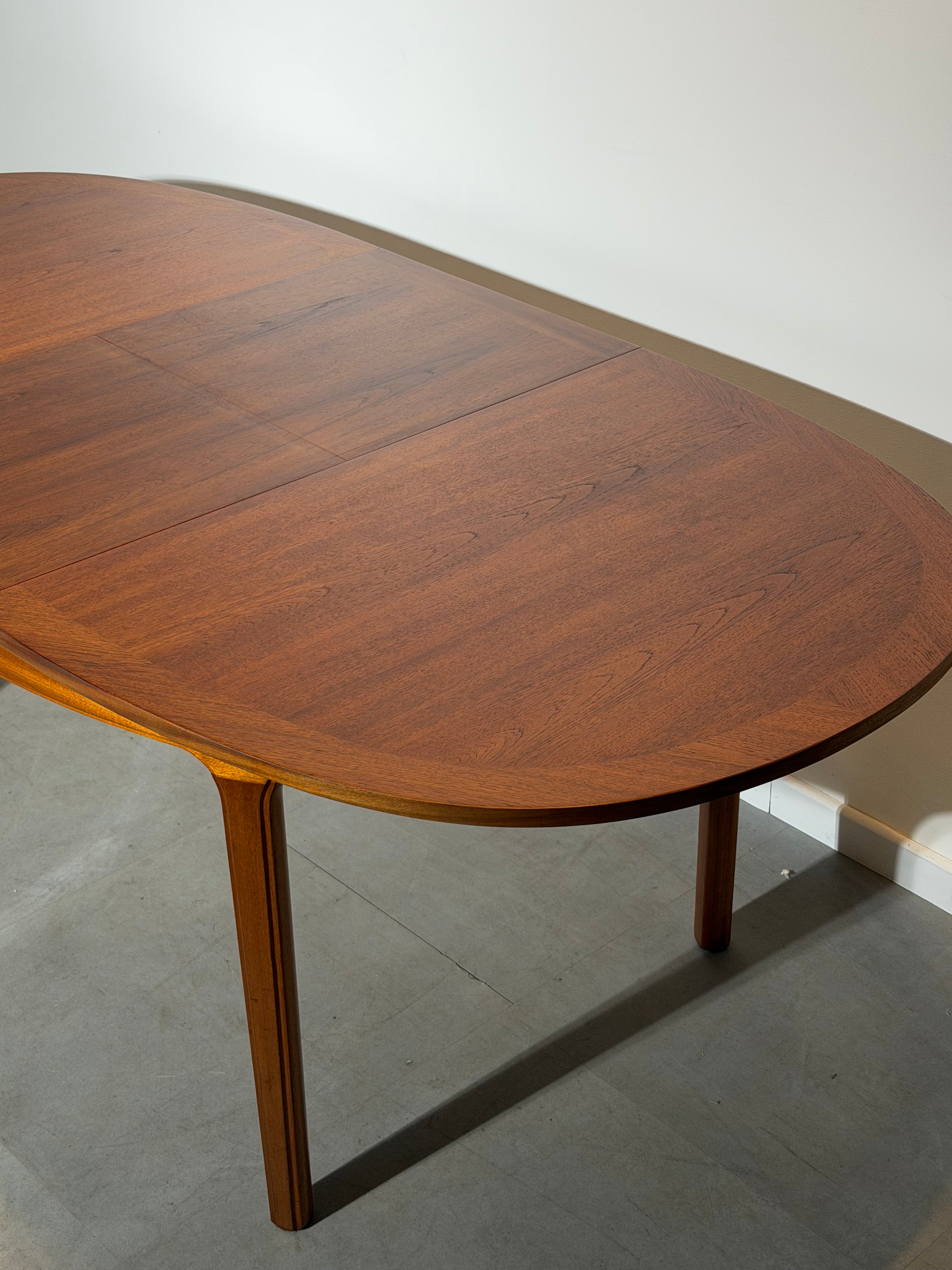 Nathan Extendable Oval Dining Table in Teak