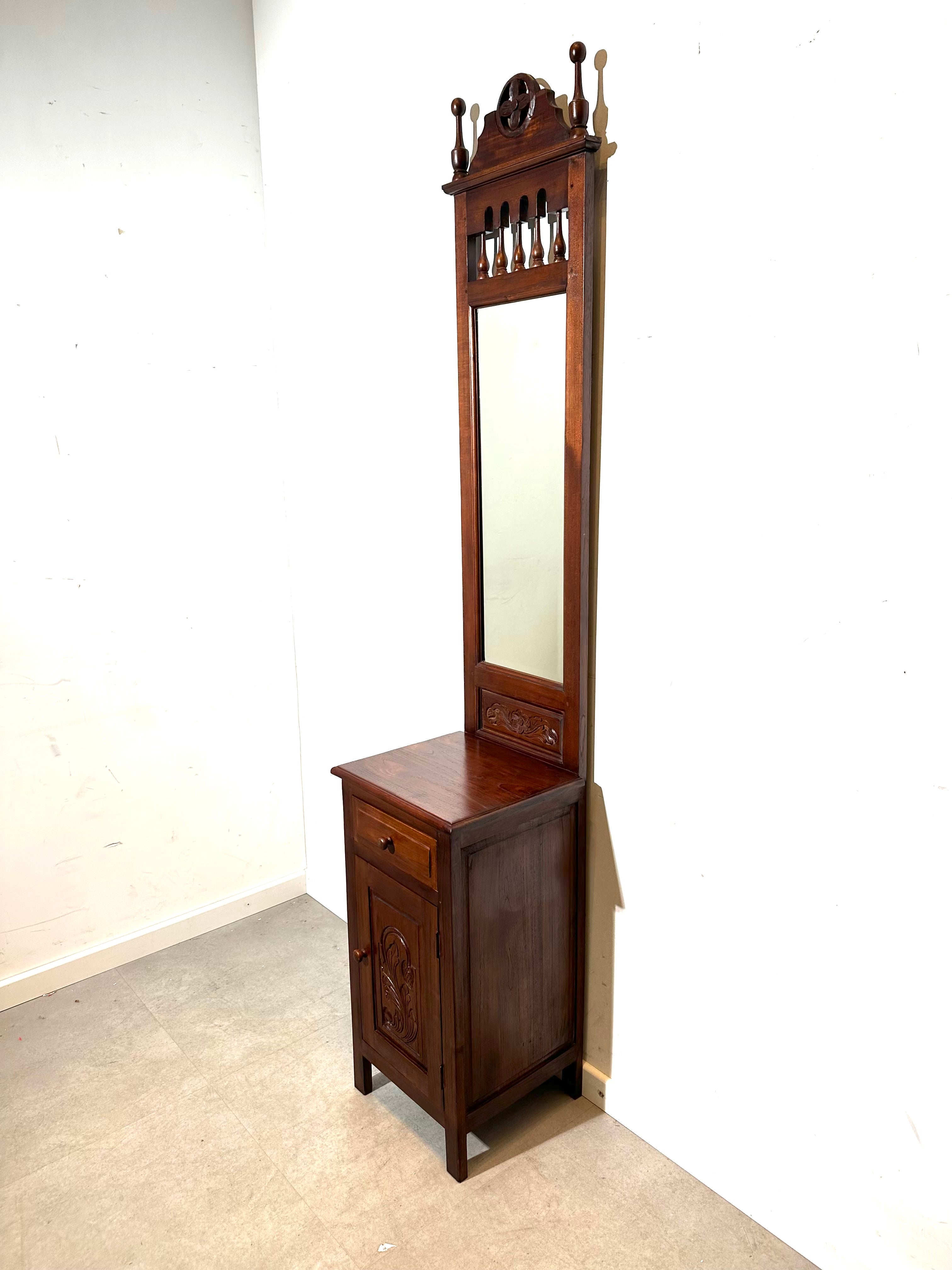 Antique Wooden Hall Stand