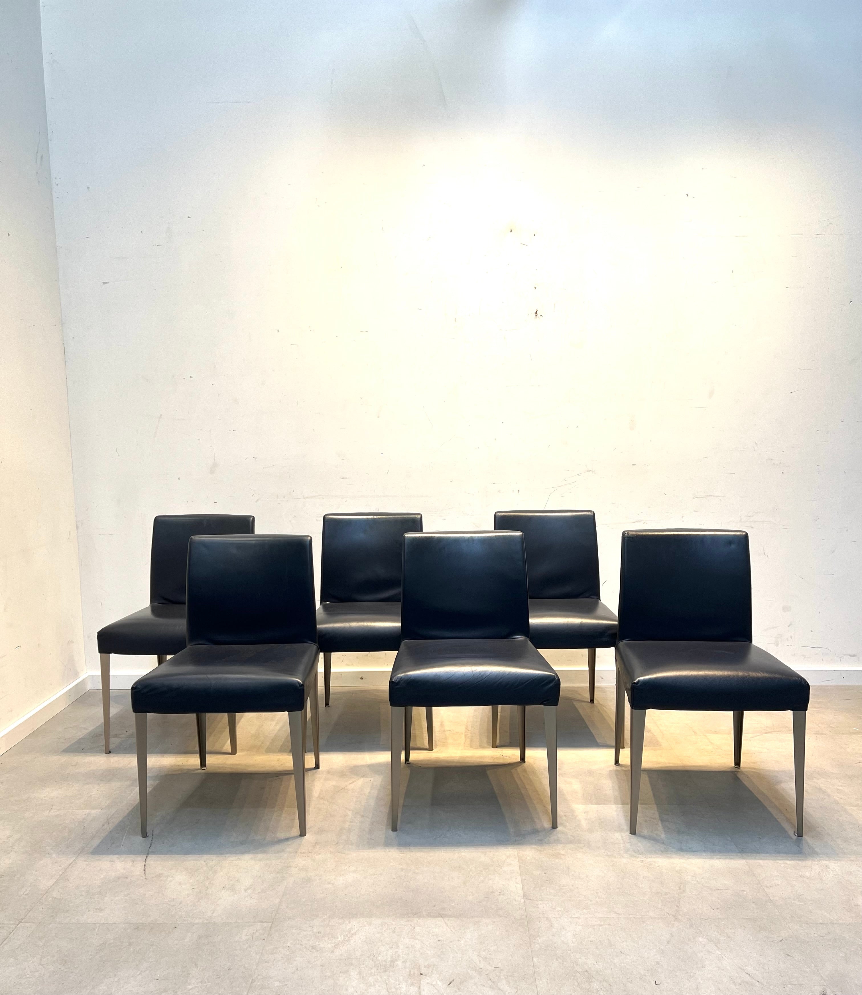 Set of 6 Modern Dining Chairs