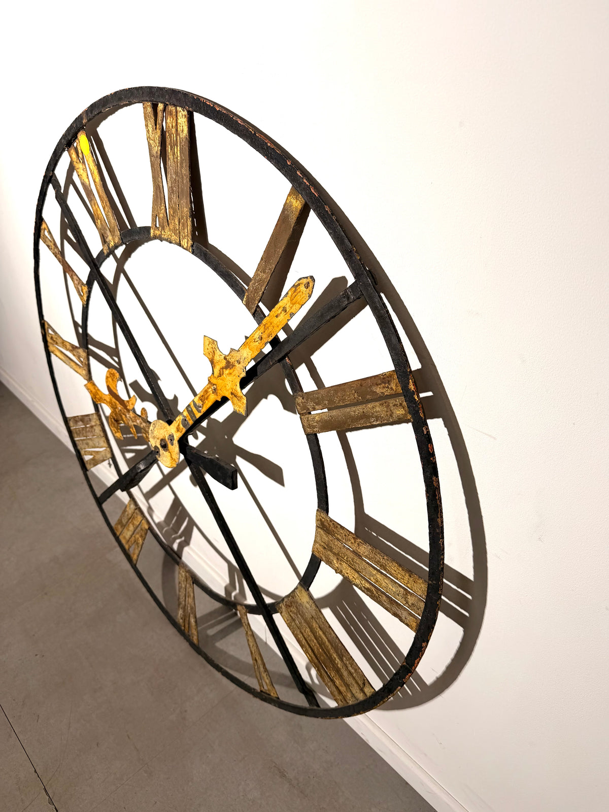 Large Industrial Tower Clock
