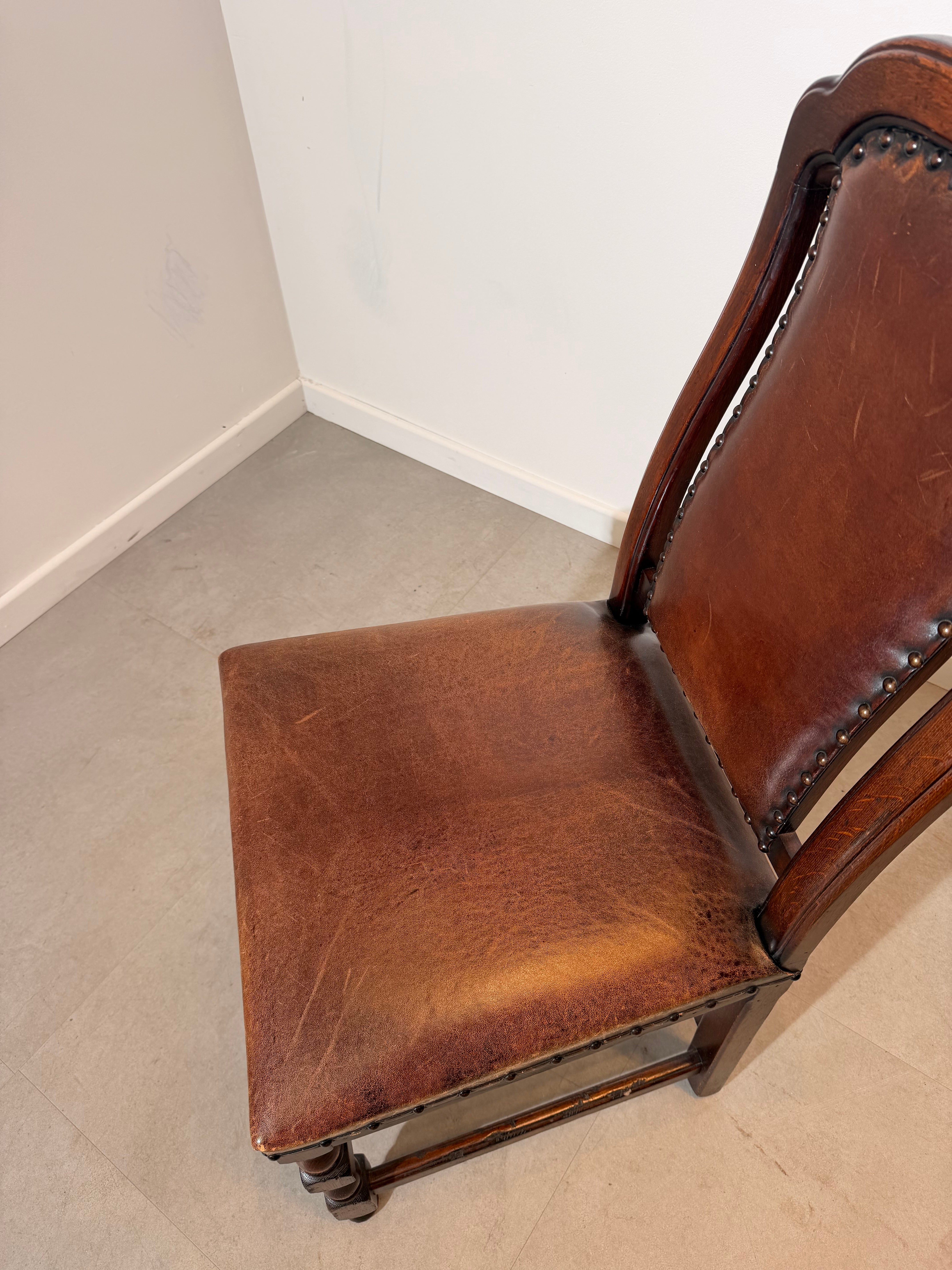 Set of 4 Old New England Dining Chairs