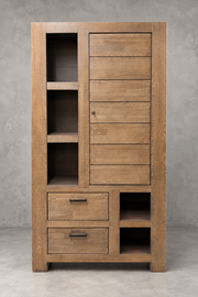 Henders & Hazel Solid Wood Display Cabinet