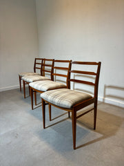 Vintage McIntosh set van vier stoelen