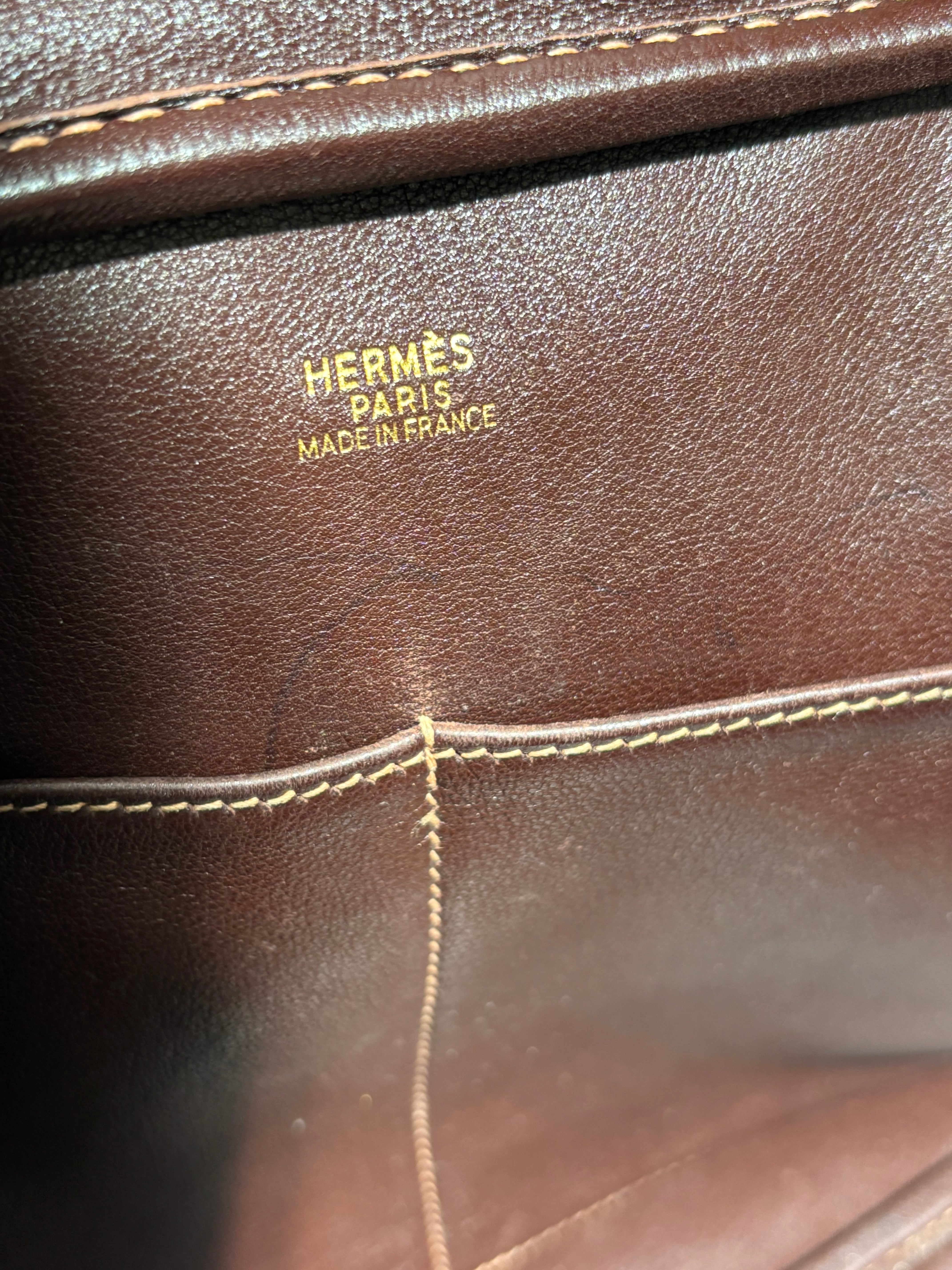 Sac à main Hermès Plume – Marron Chocolat