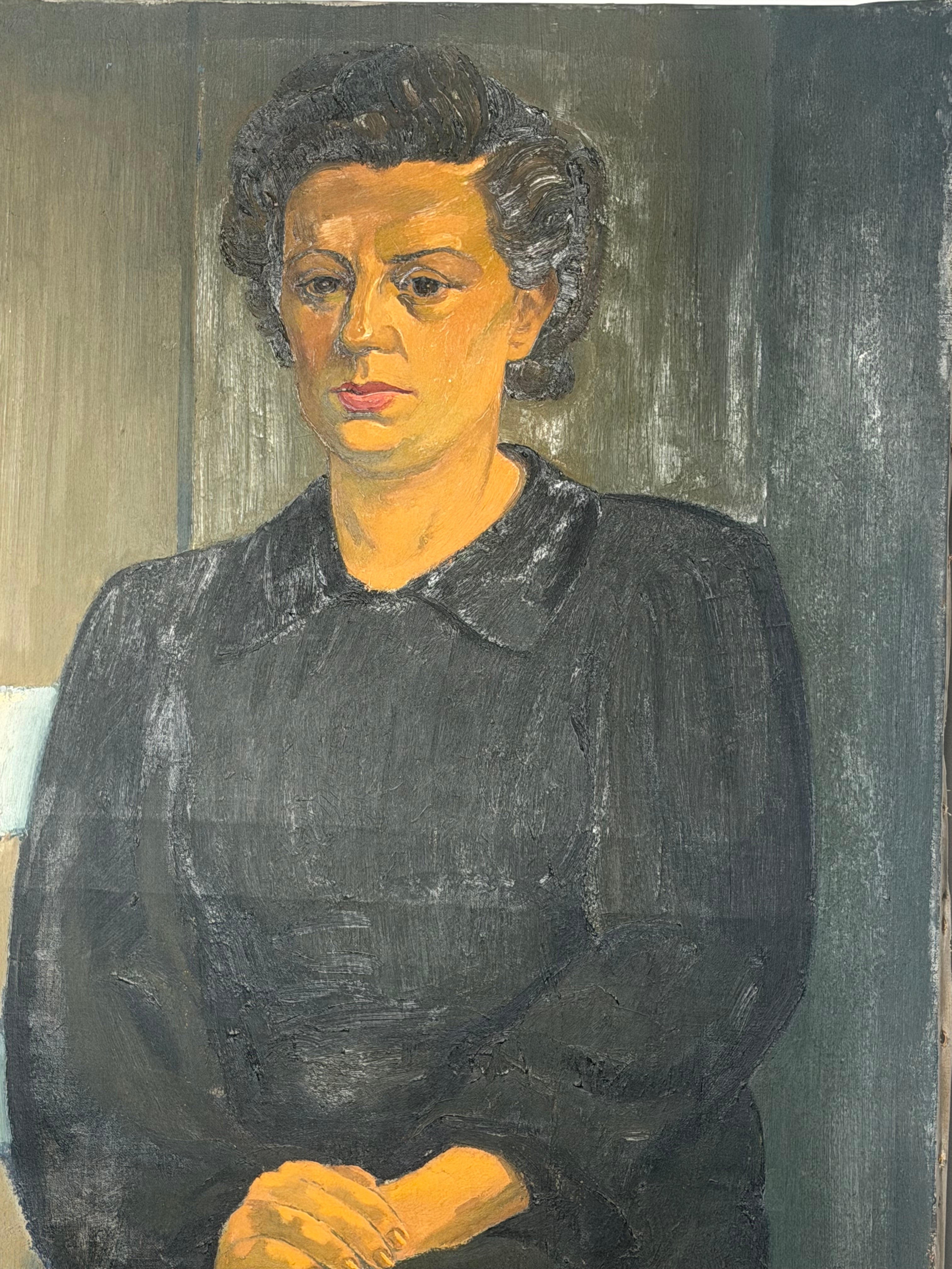 Dré Van Den Langenbergh - Oil On Canvas - Portrait