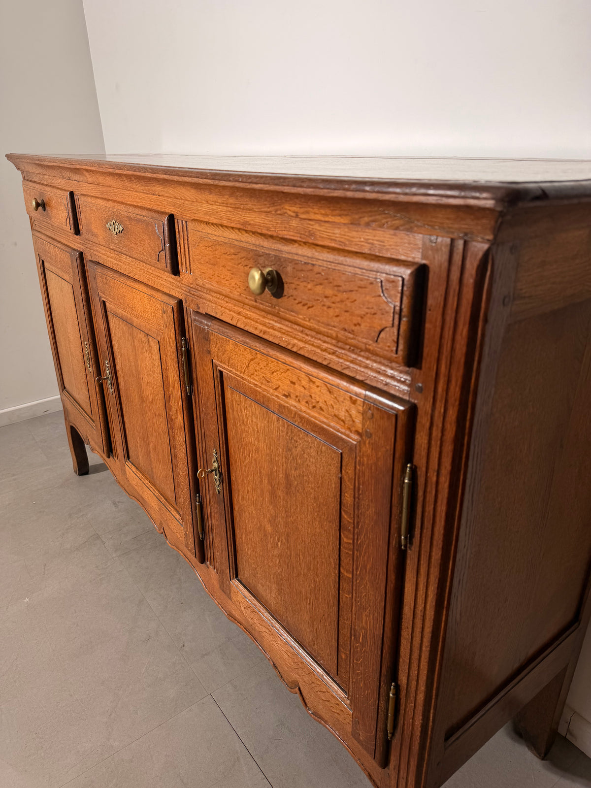 French Country Style Oak Sideboard