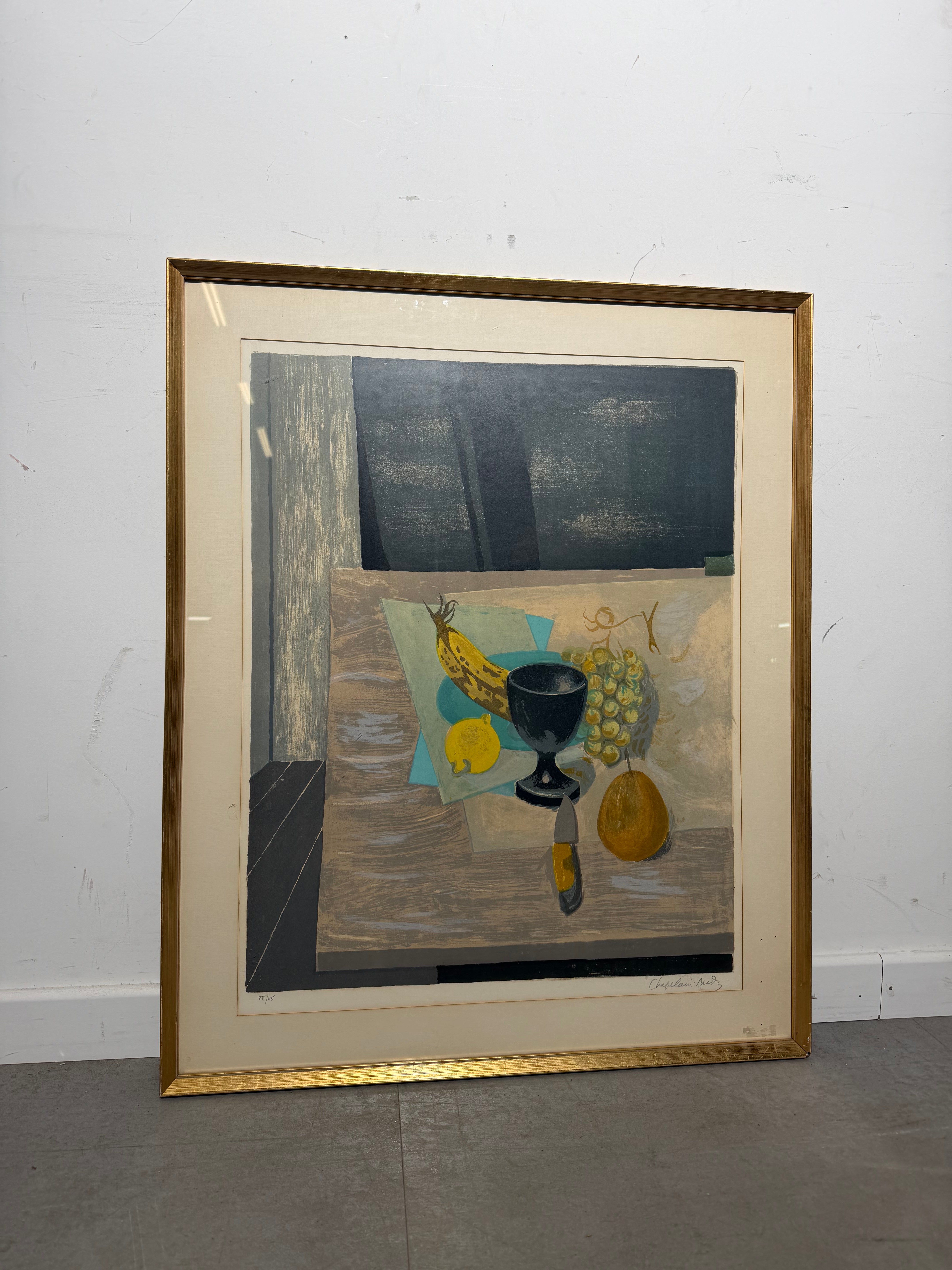 Roger Chapelain-Midy – Lithographie de nature morte