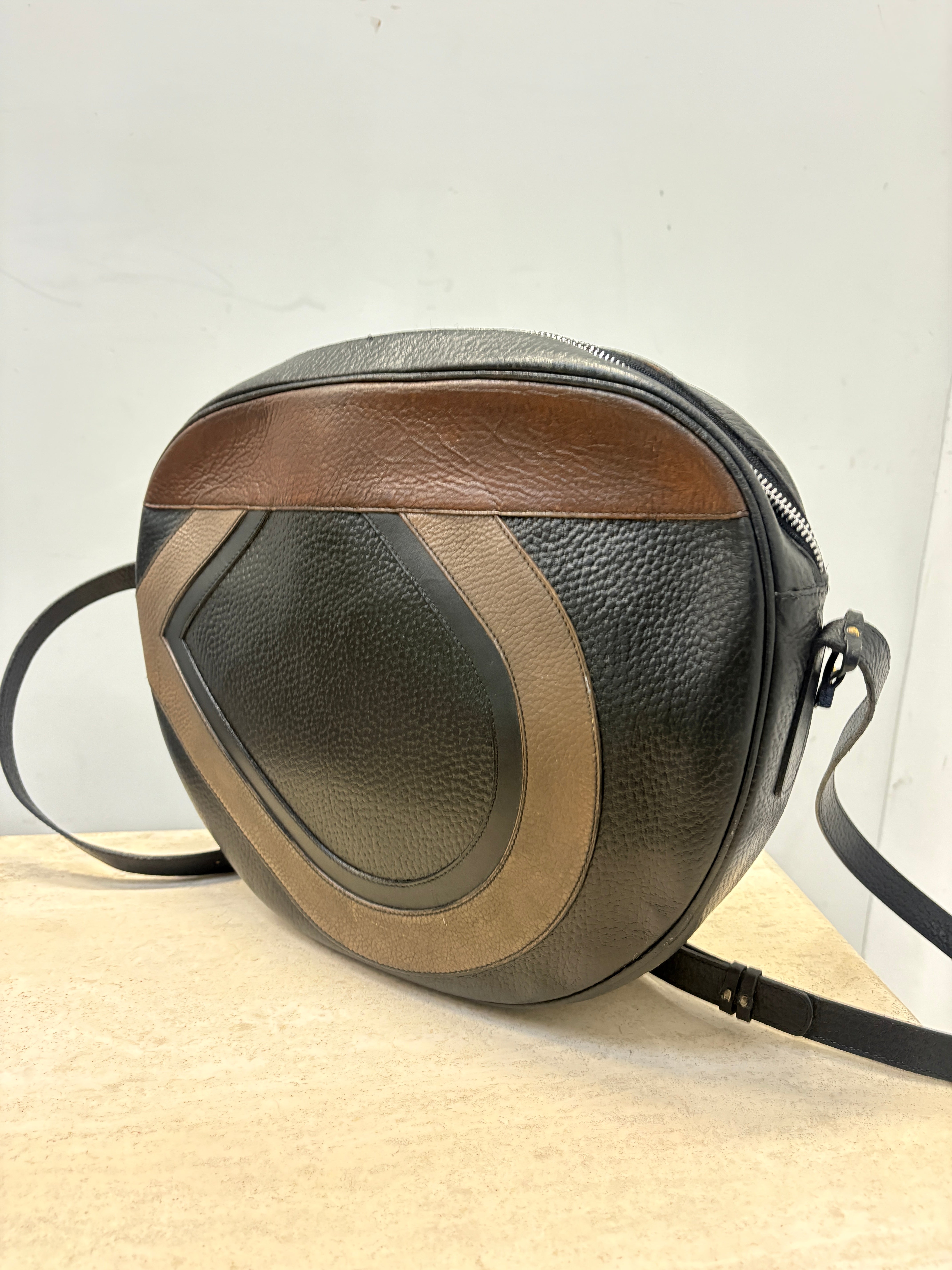 Vintage Delvaux Bag Tricolore