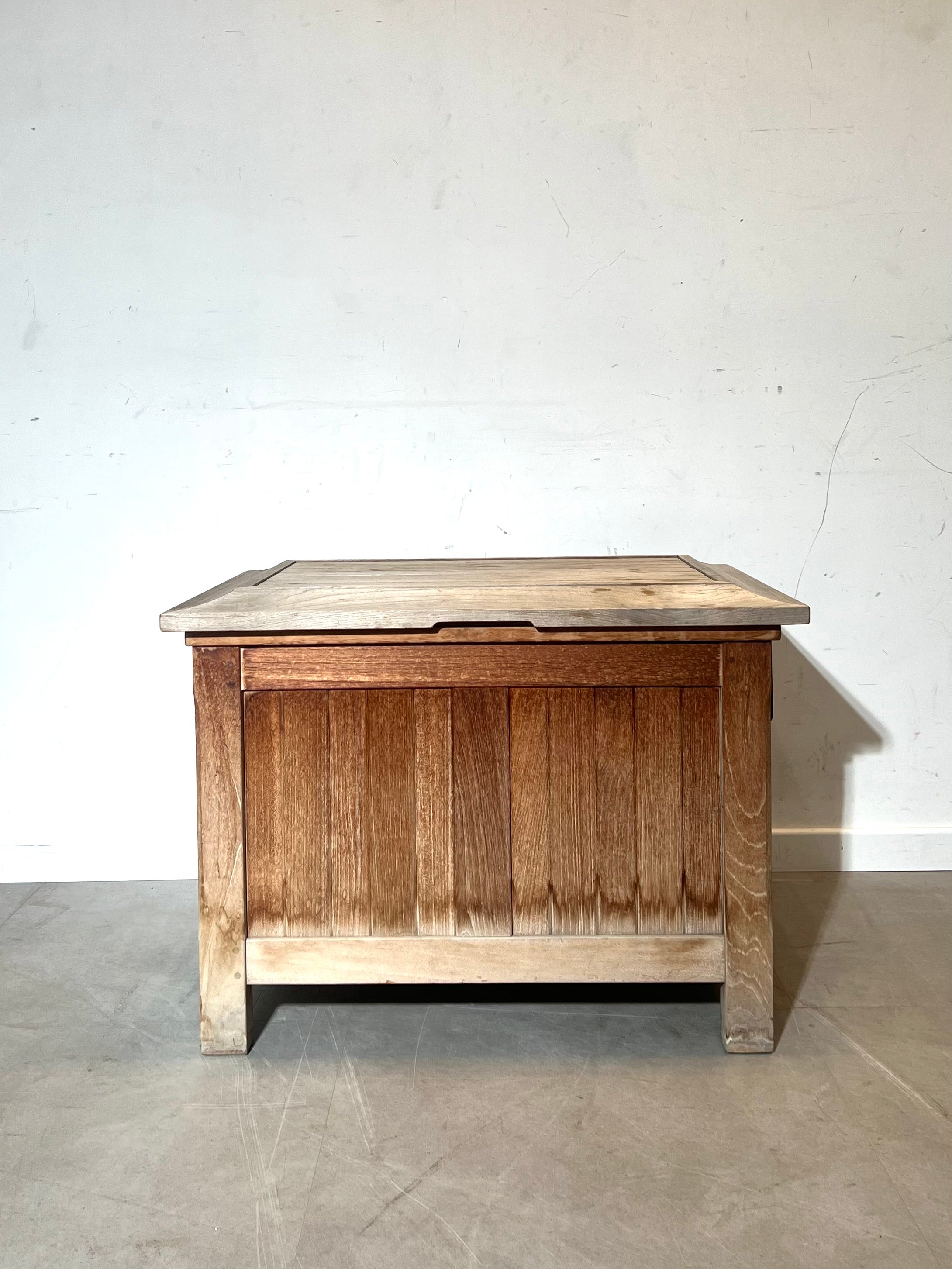 Vintage Teak Garden Cooler Chest by JGC Belgium