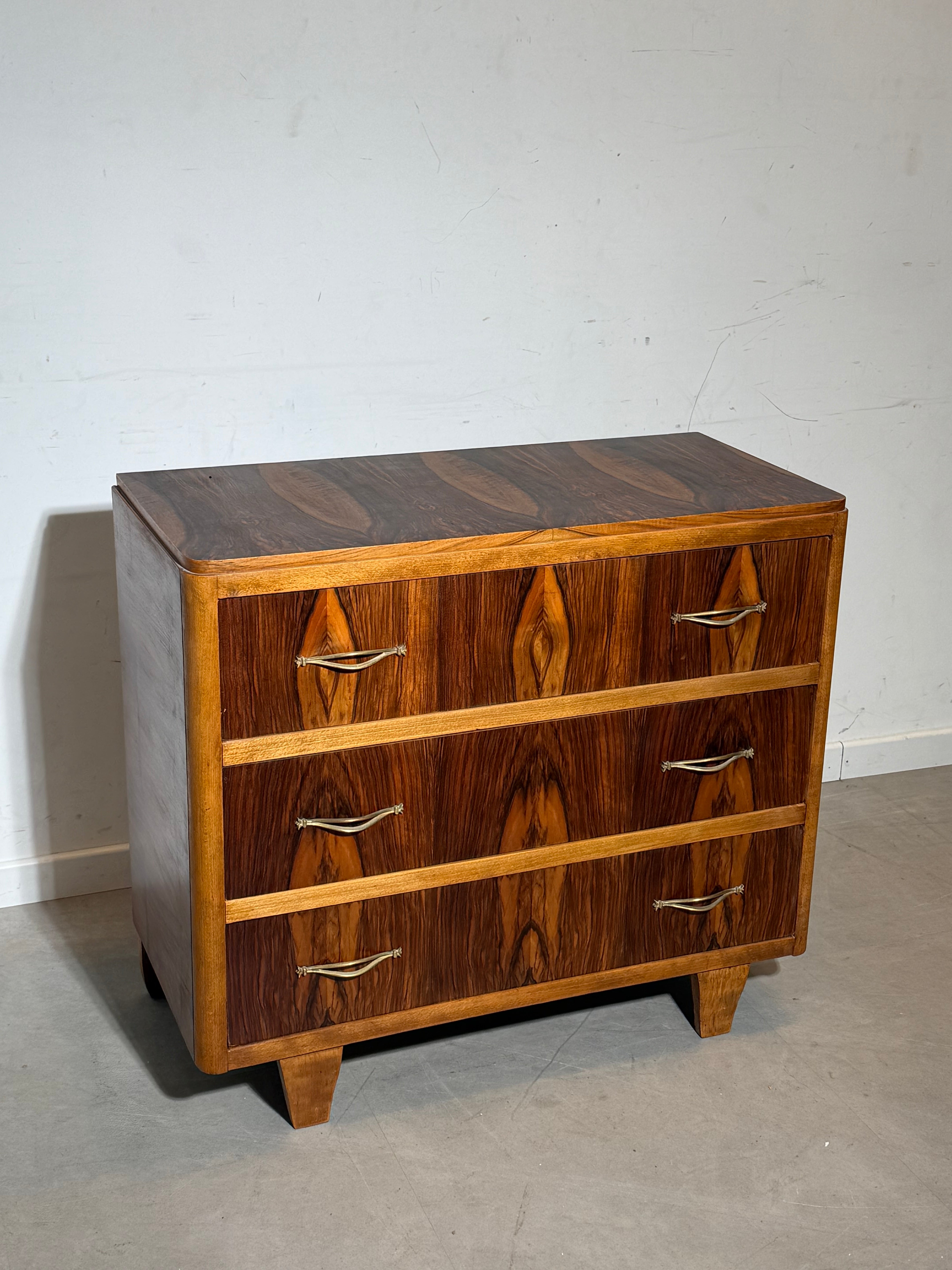 Art Deco Brazilian Rosewood Chest of Drawers