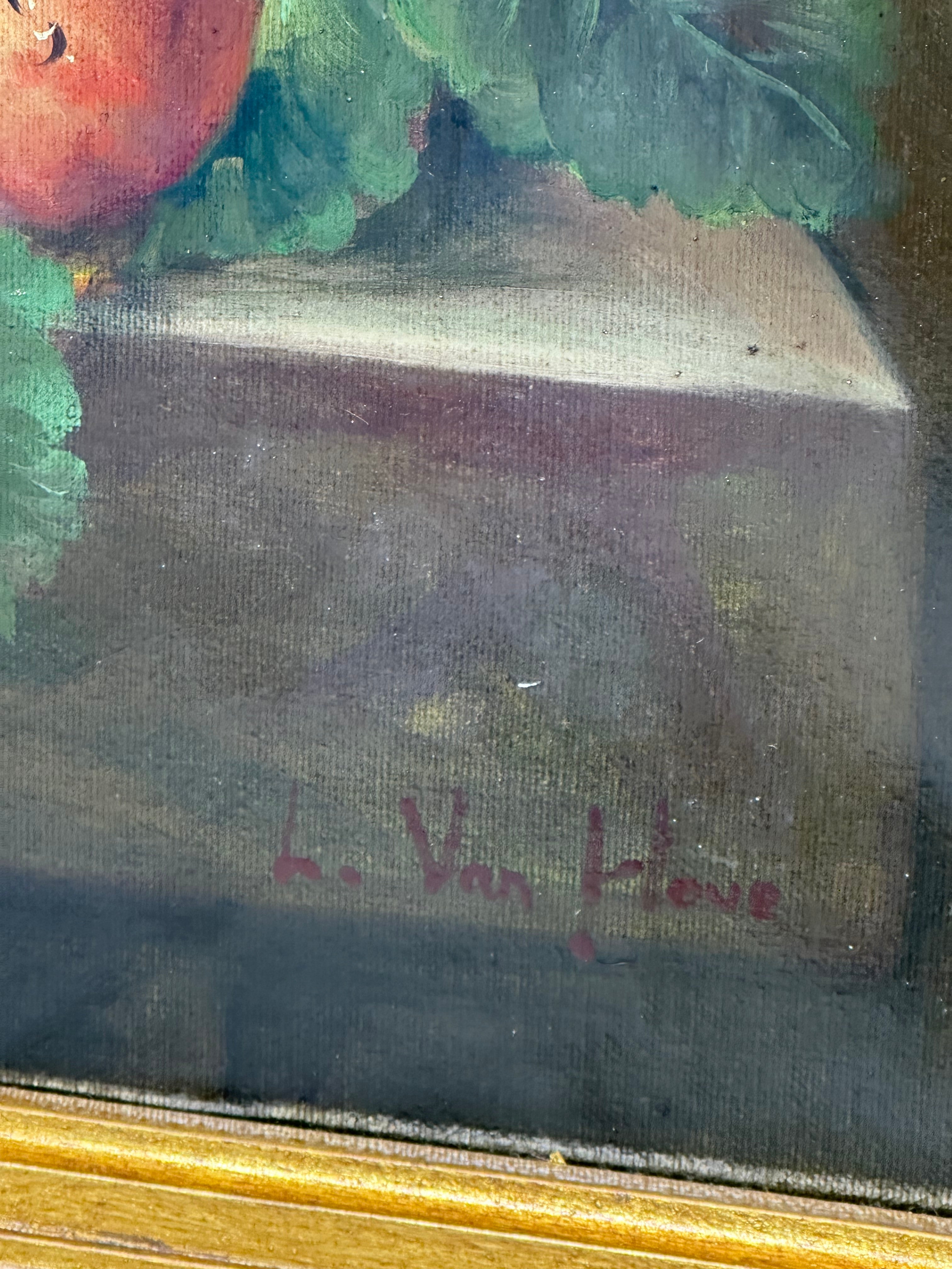 Oil On Canvas – L. Van Hoven