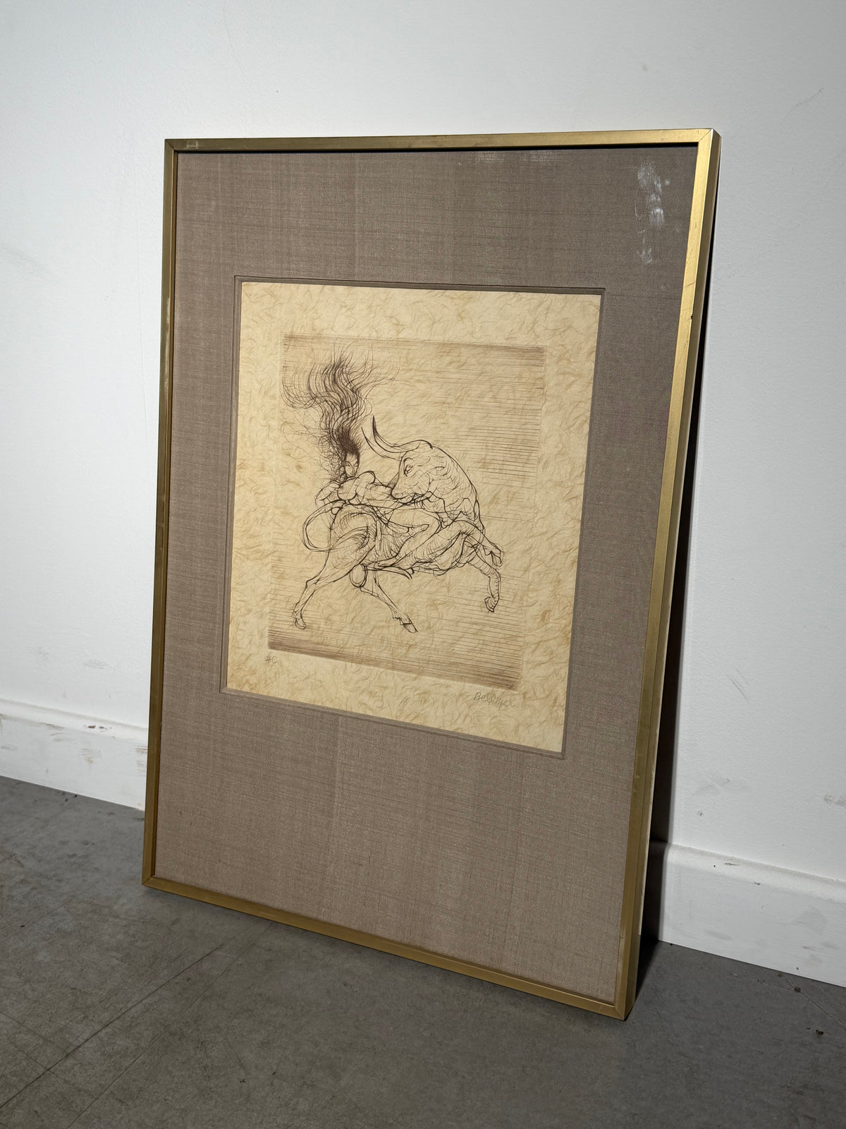 Hans Bellmer – The Abduction of Europa – H.C. Lithograph – 60 × 40 cm