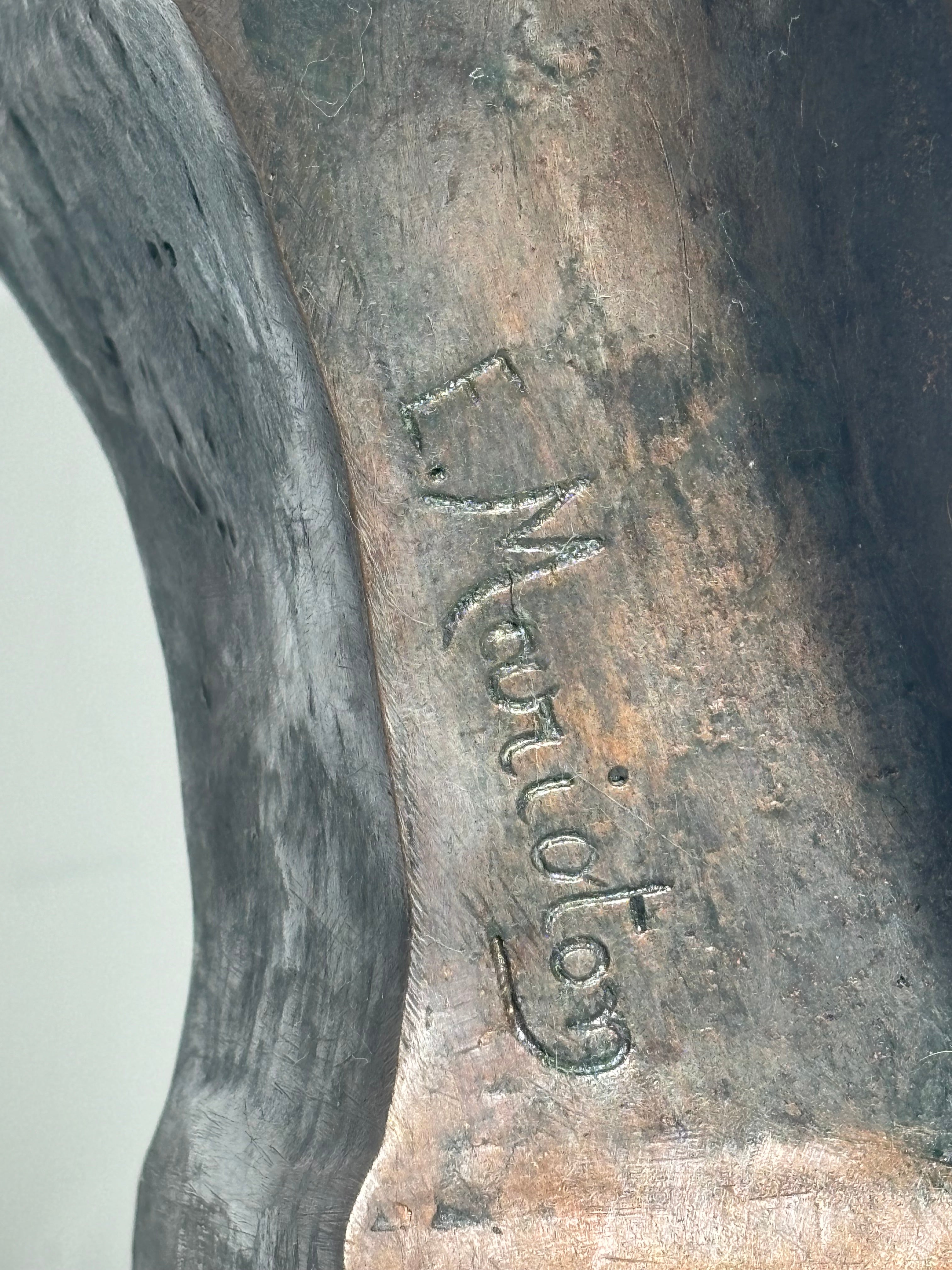 Antique bust “Christ” by Eugene Marioton