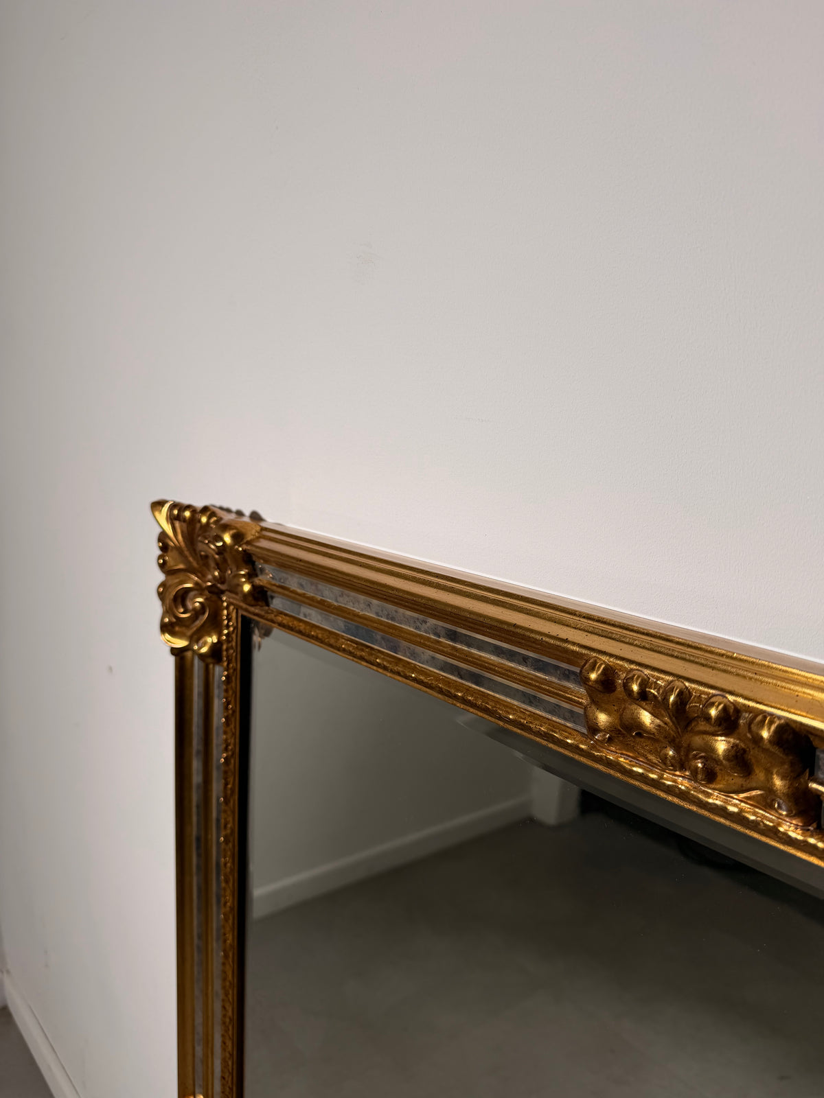 Deknudt Gilt & Mirrored Wall Mirror