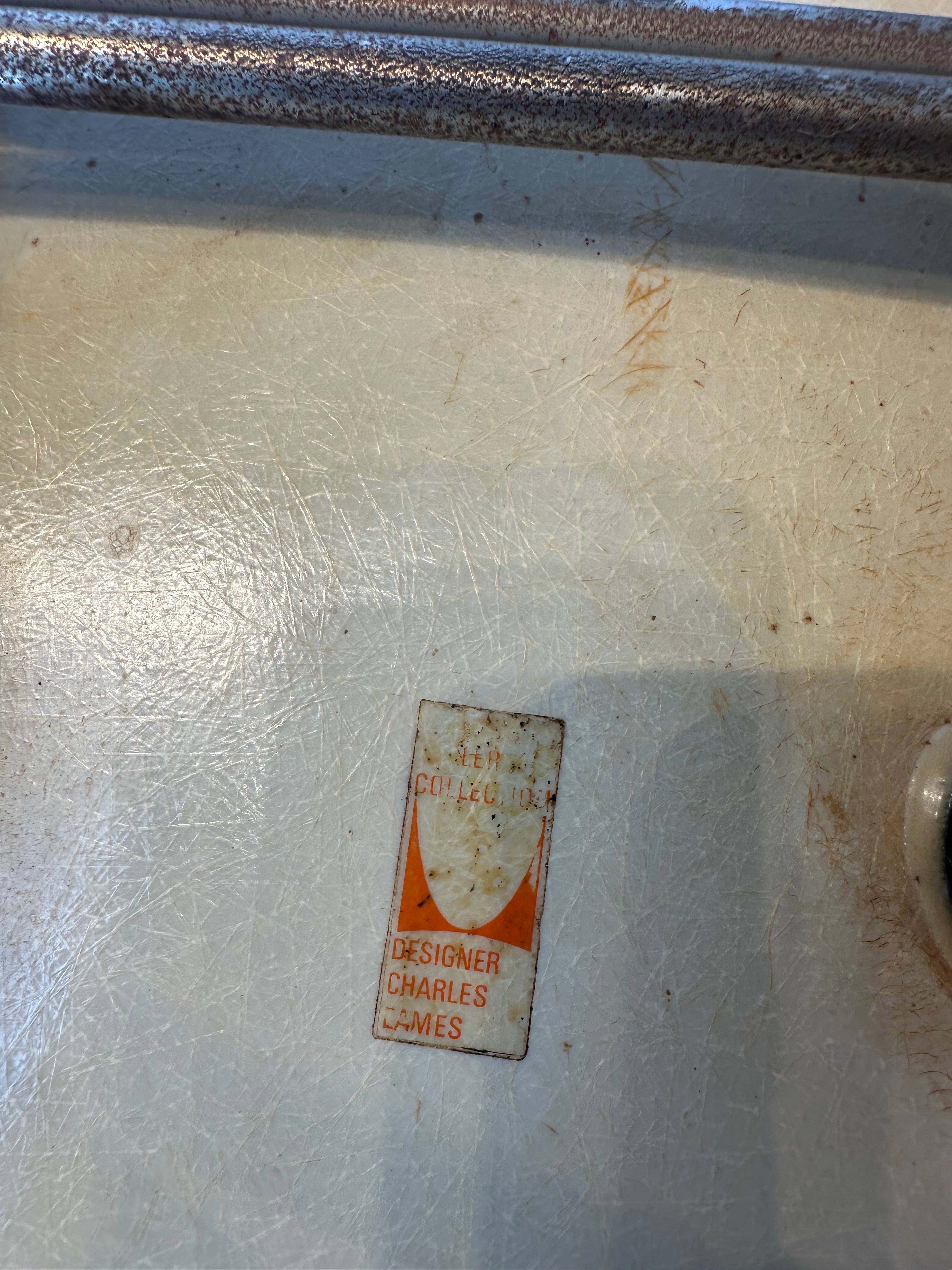 Set of 4 Vintage Herman Miller Fiberglass Side Chairs – Charles & Ray Eames –