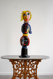 Abstracte figuur van Murano-glas, 90 cm.