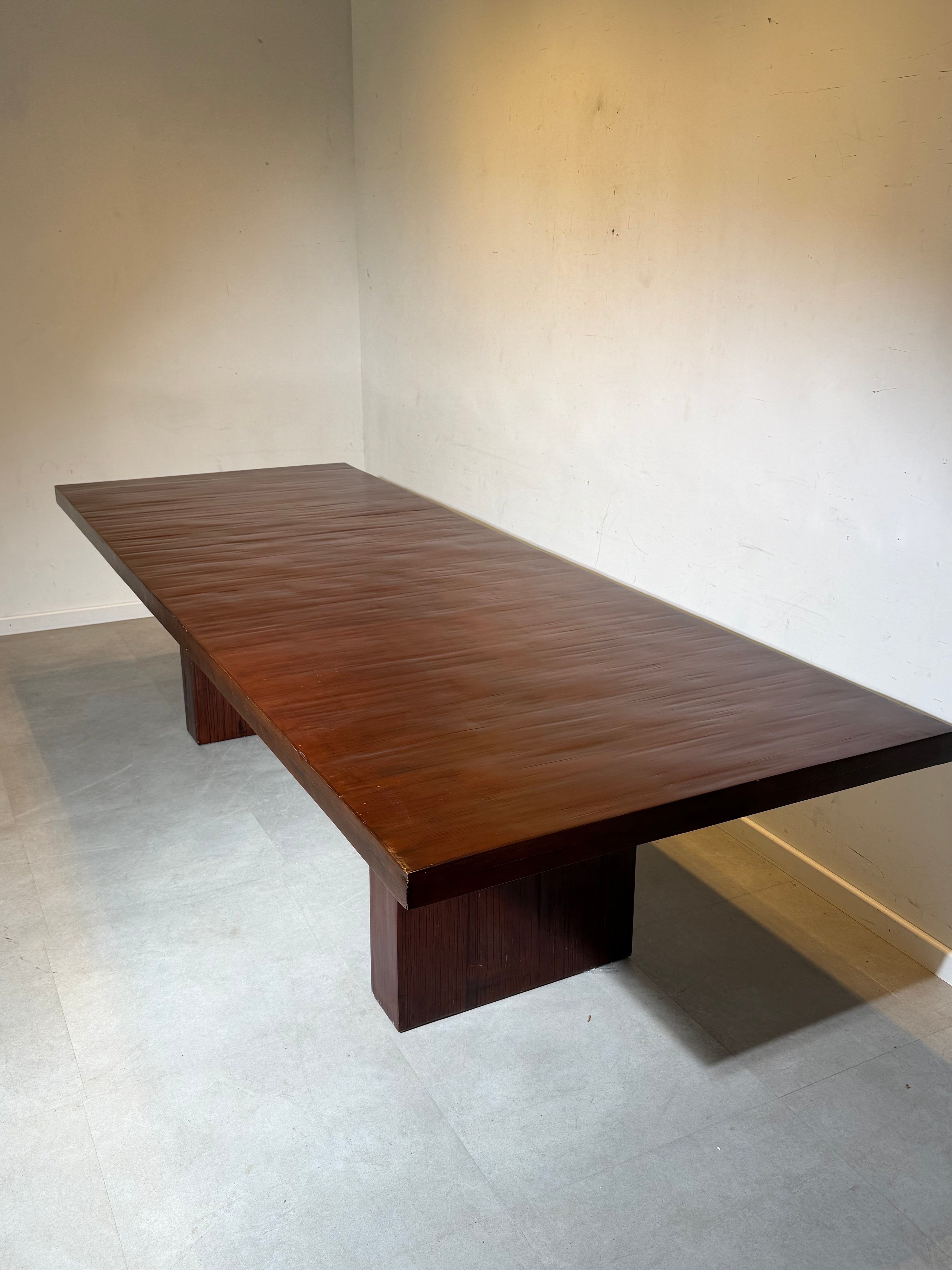 Structural XL Bamboo Dining Table – 300 cm