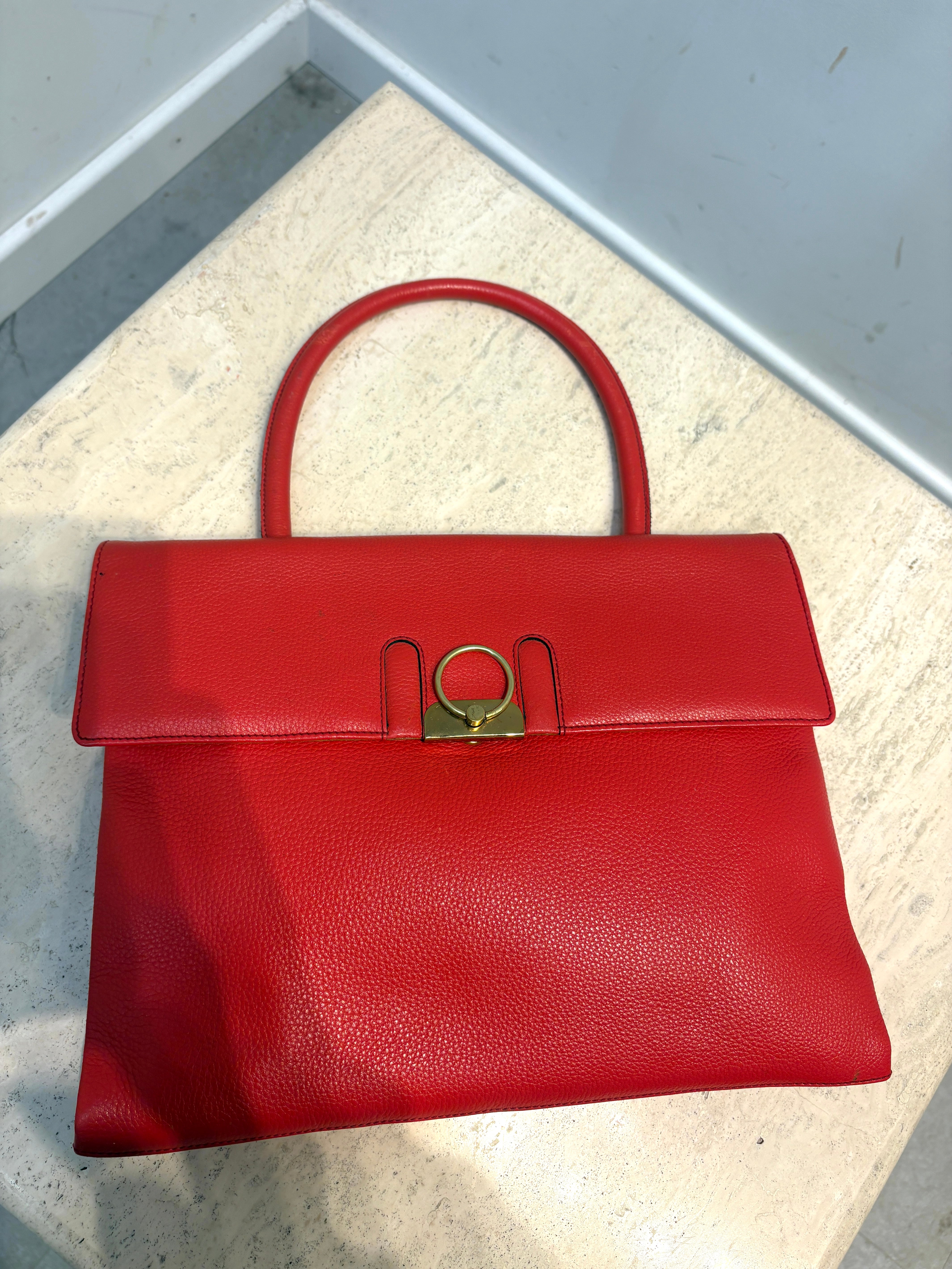 Delvaux Bag Red