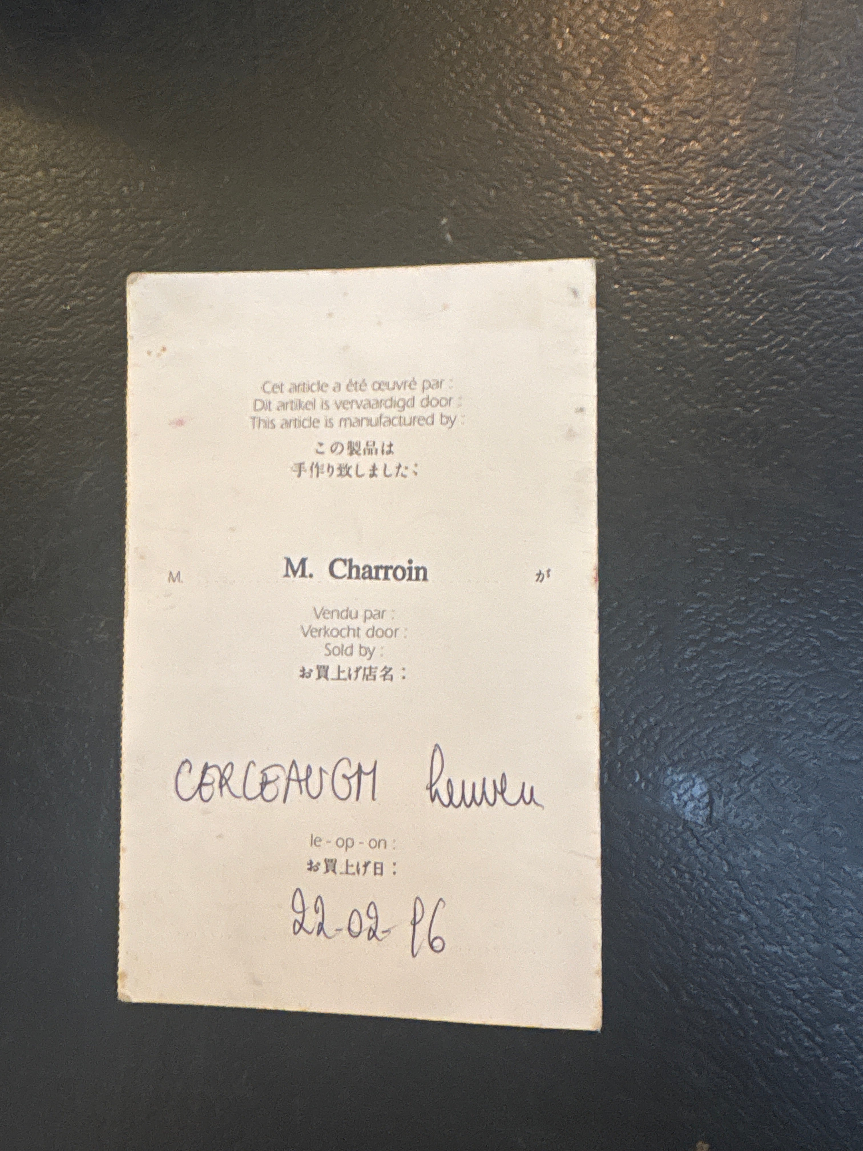 Delvaux Cerceau Vintage