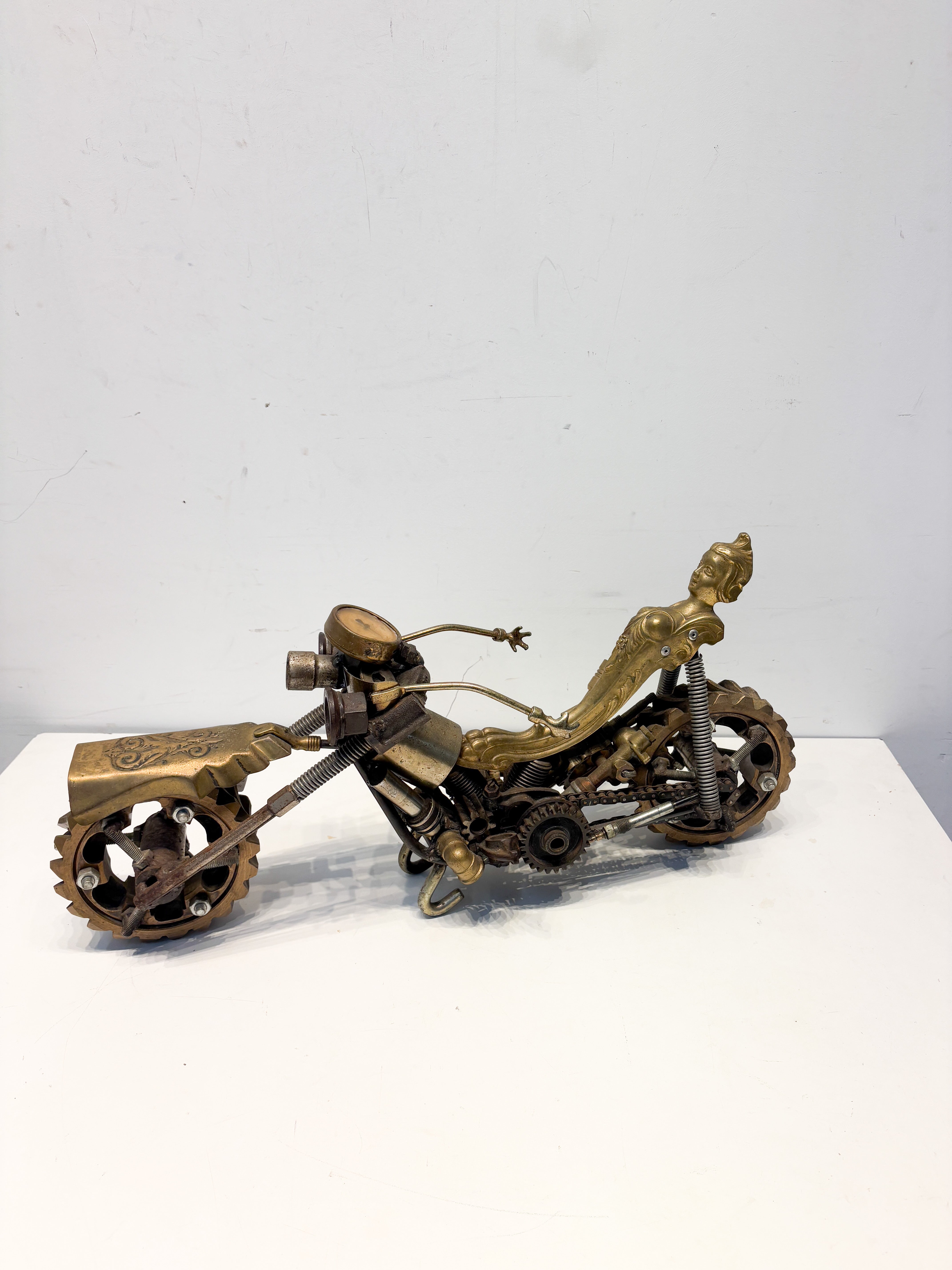 Art du métal de la moto