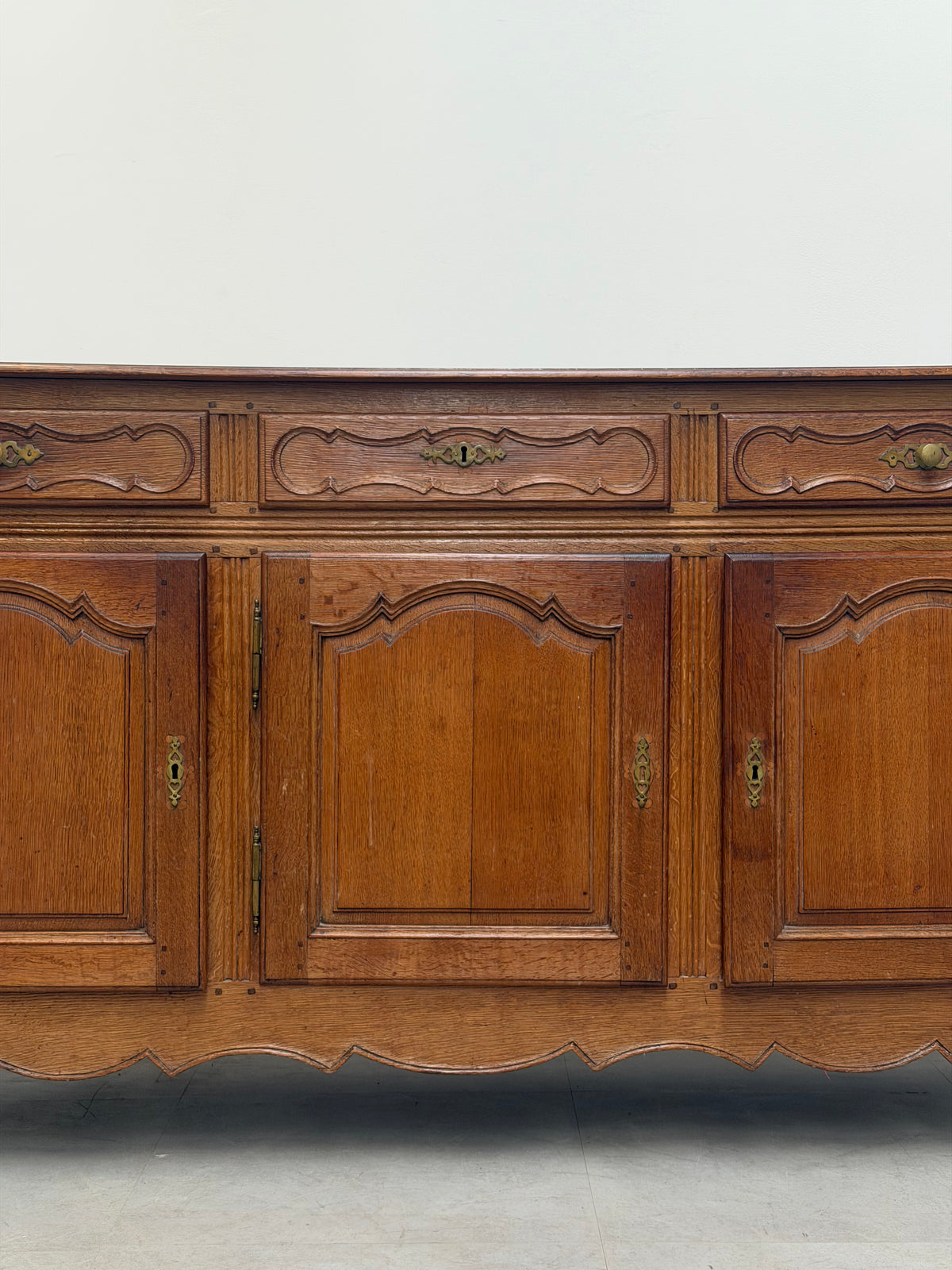 19th-Century French Oak Sideboard