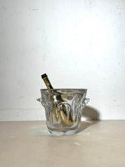 Val Saint Lambert Crystal Ice Bucket
