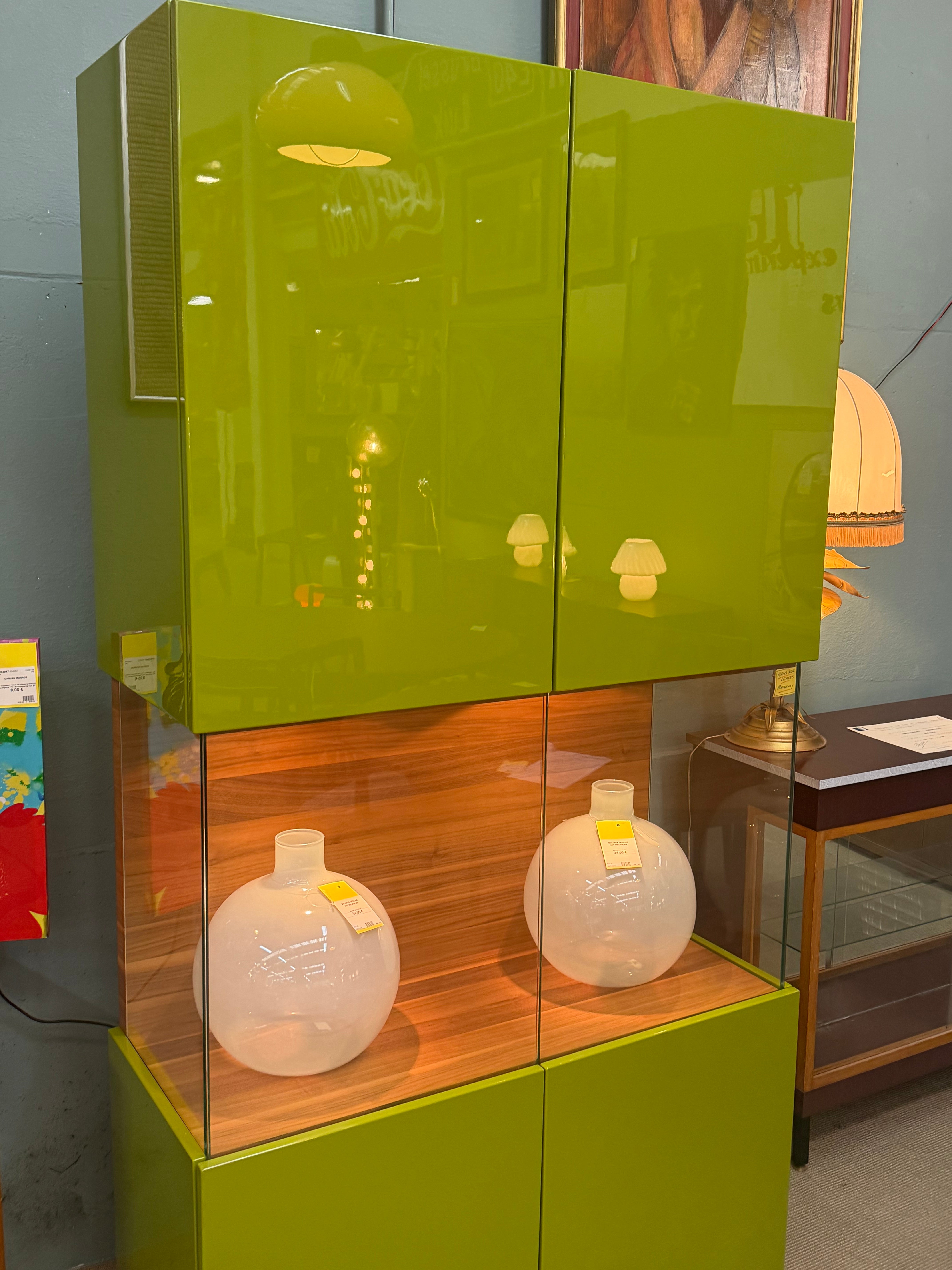 Hülsta Design Display Cabinet with Integrated Lighting – 110 x 45 x 210 cm