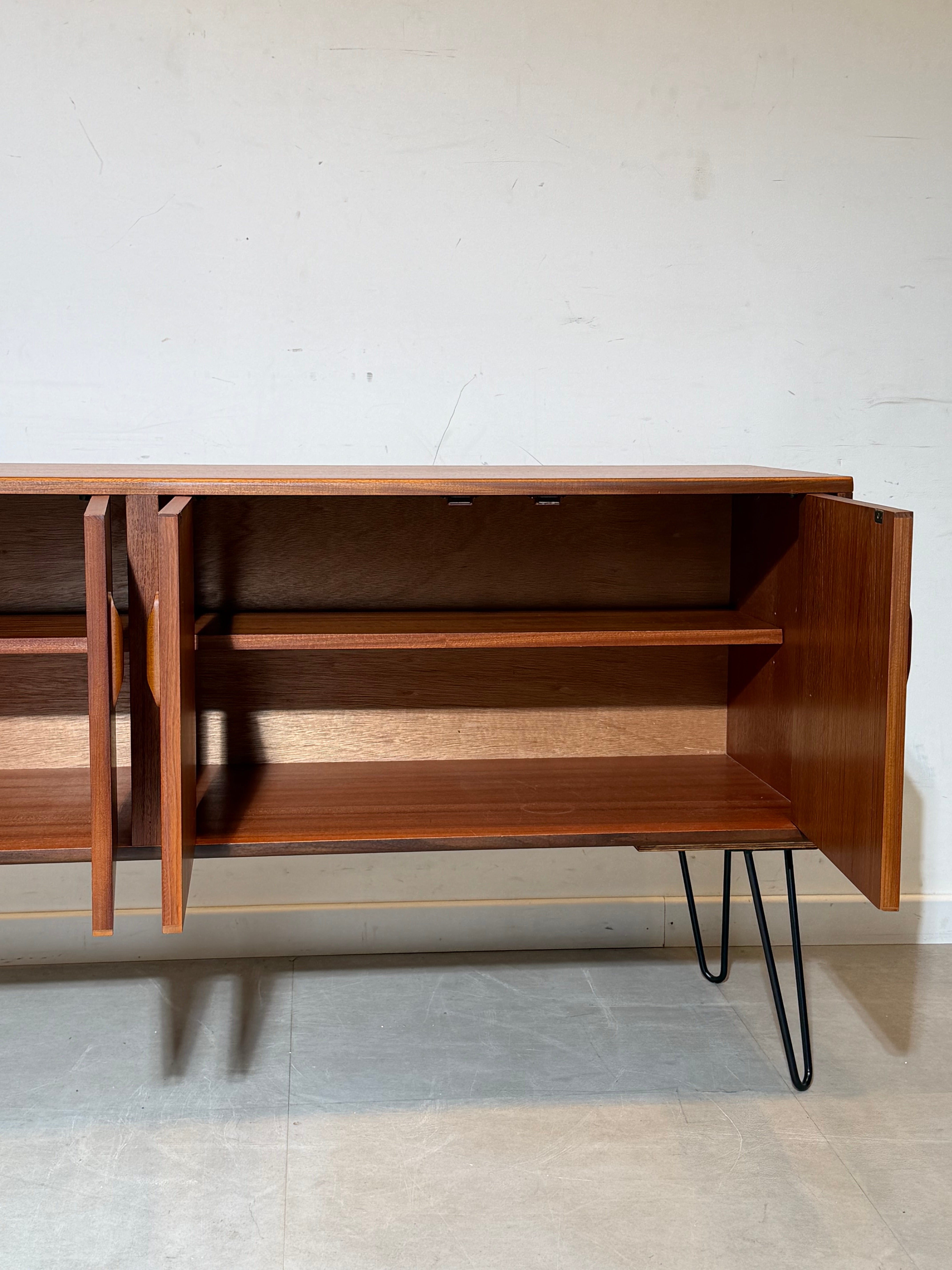 G-Plan Teak Sideboard with Hairpin Legs – Mid-Century Modern Vintage Cabinet