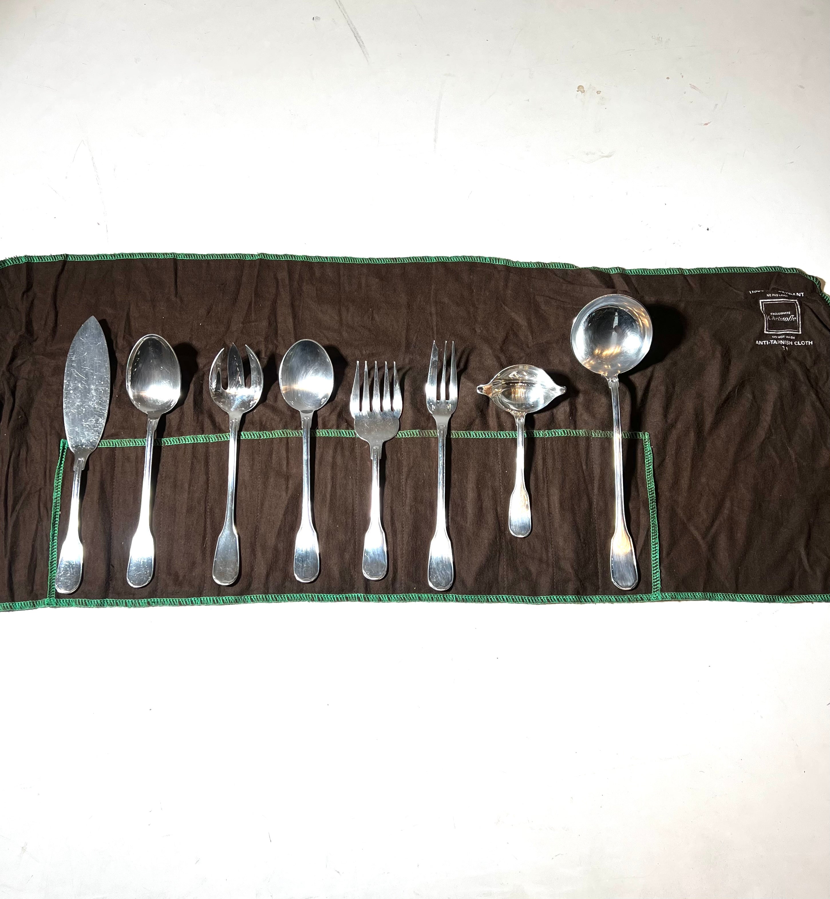 Christofle Silver-Plated Cutlery Set - 118 pieces