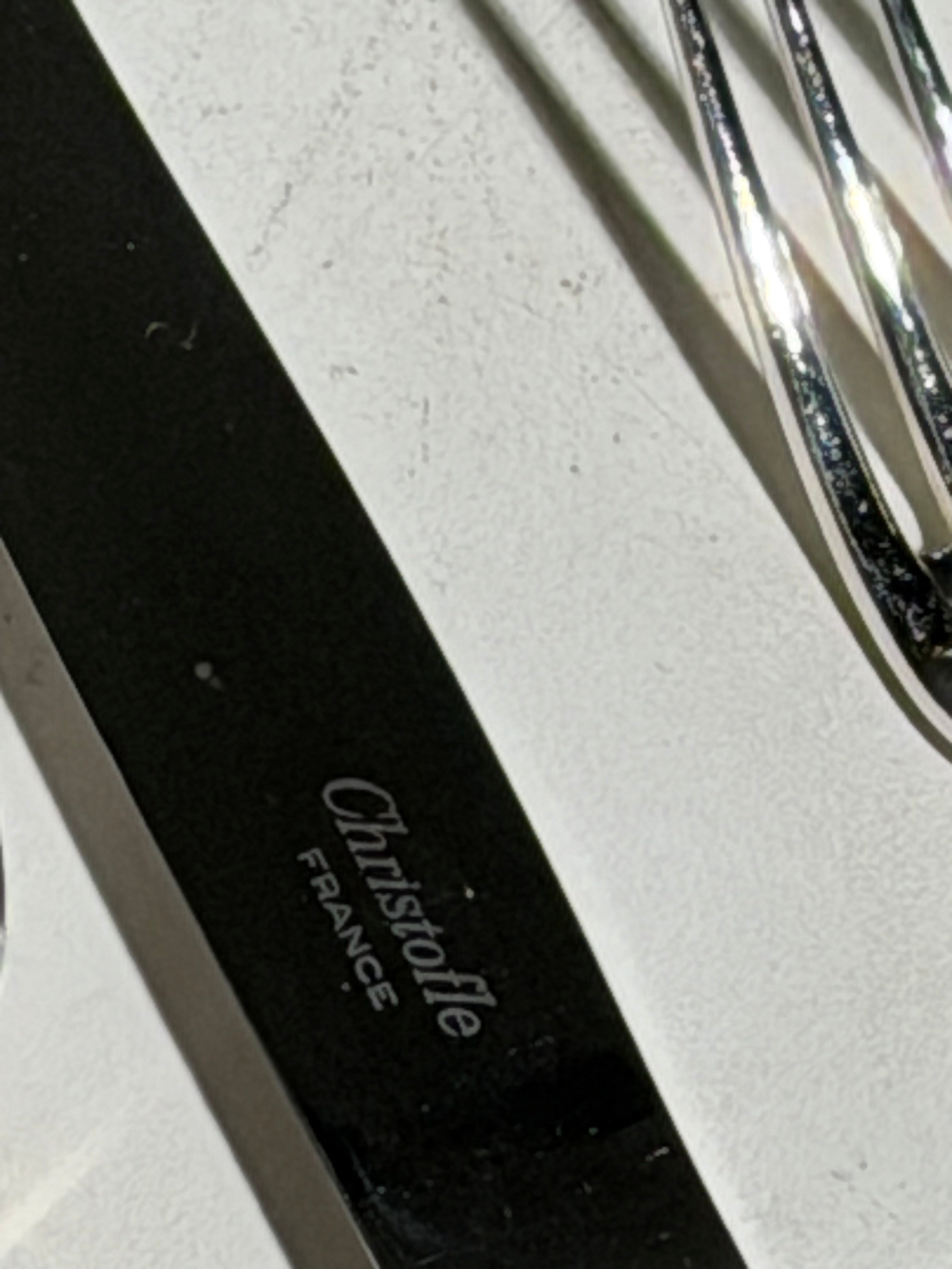 Christofle “Spatours” 144-Piece Flatware Set — New in Original Boxes