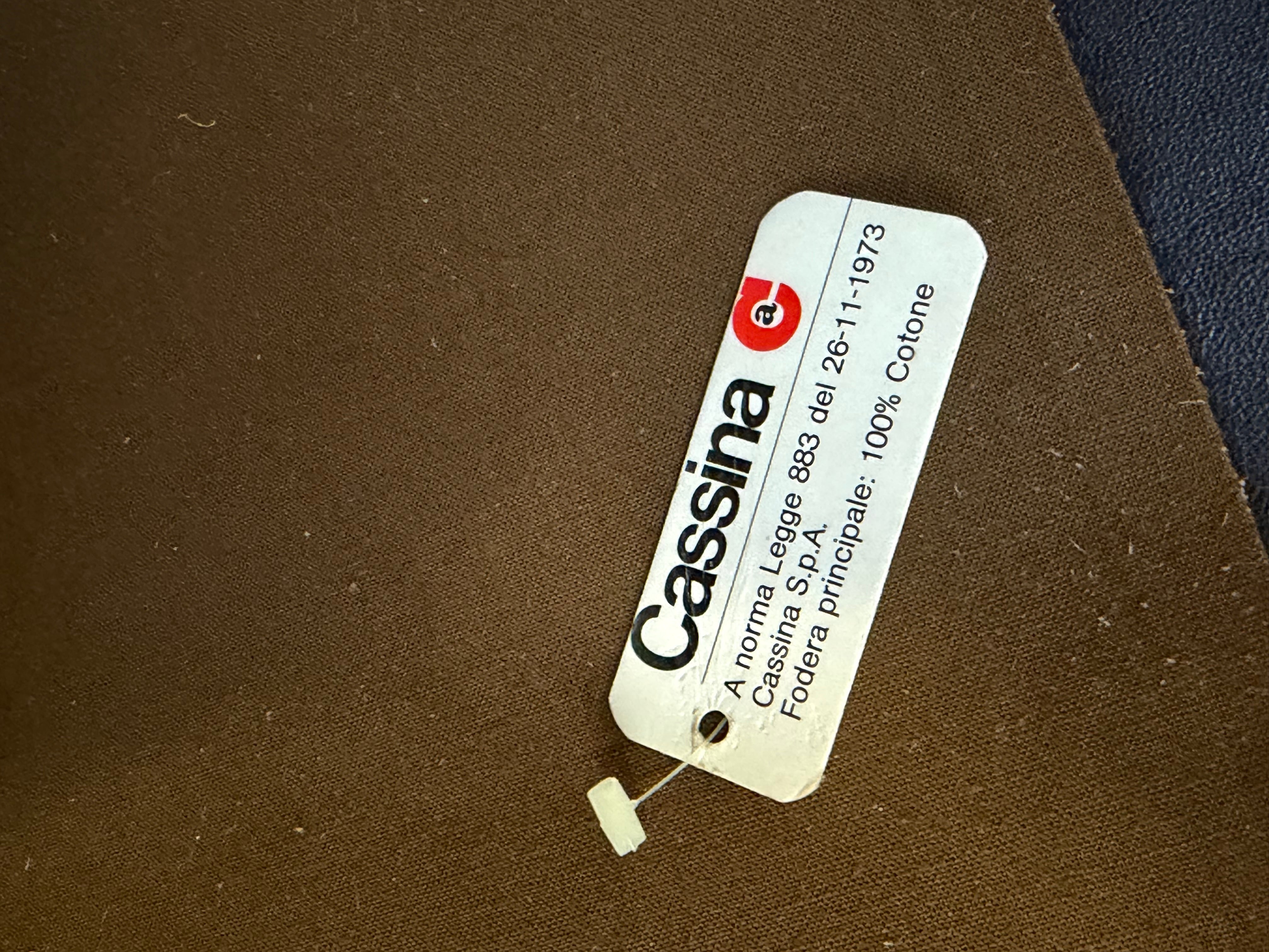 Cassina Maralunga 3 + 2 Sofa Set by Vico Magistretti