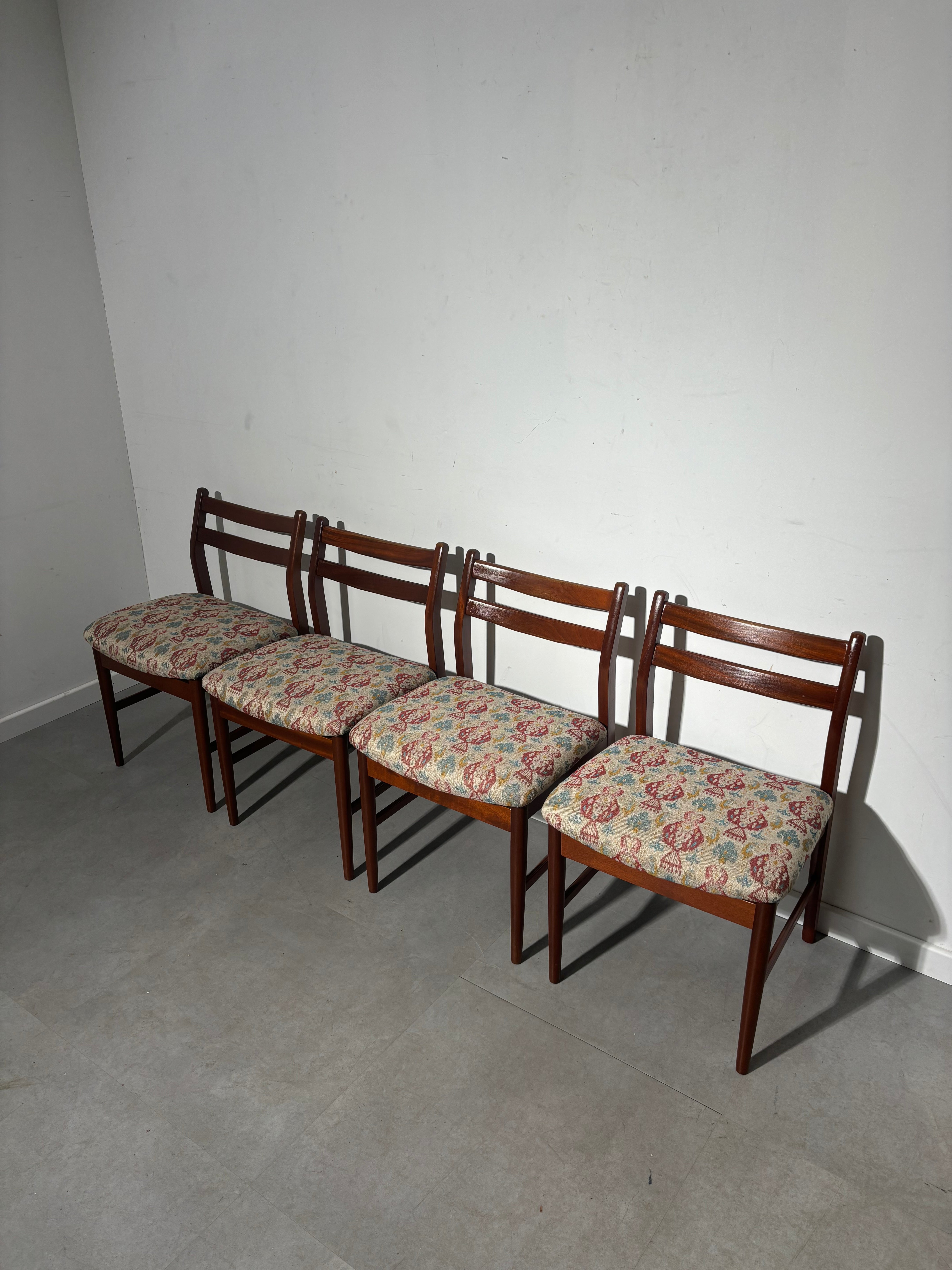 Set of four Danish Dining Chairs