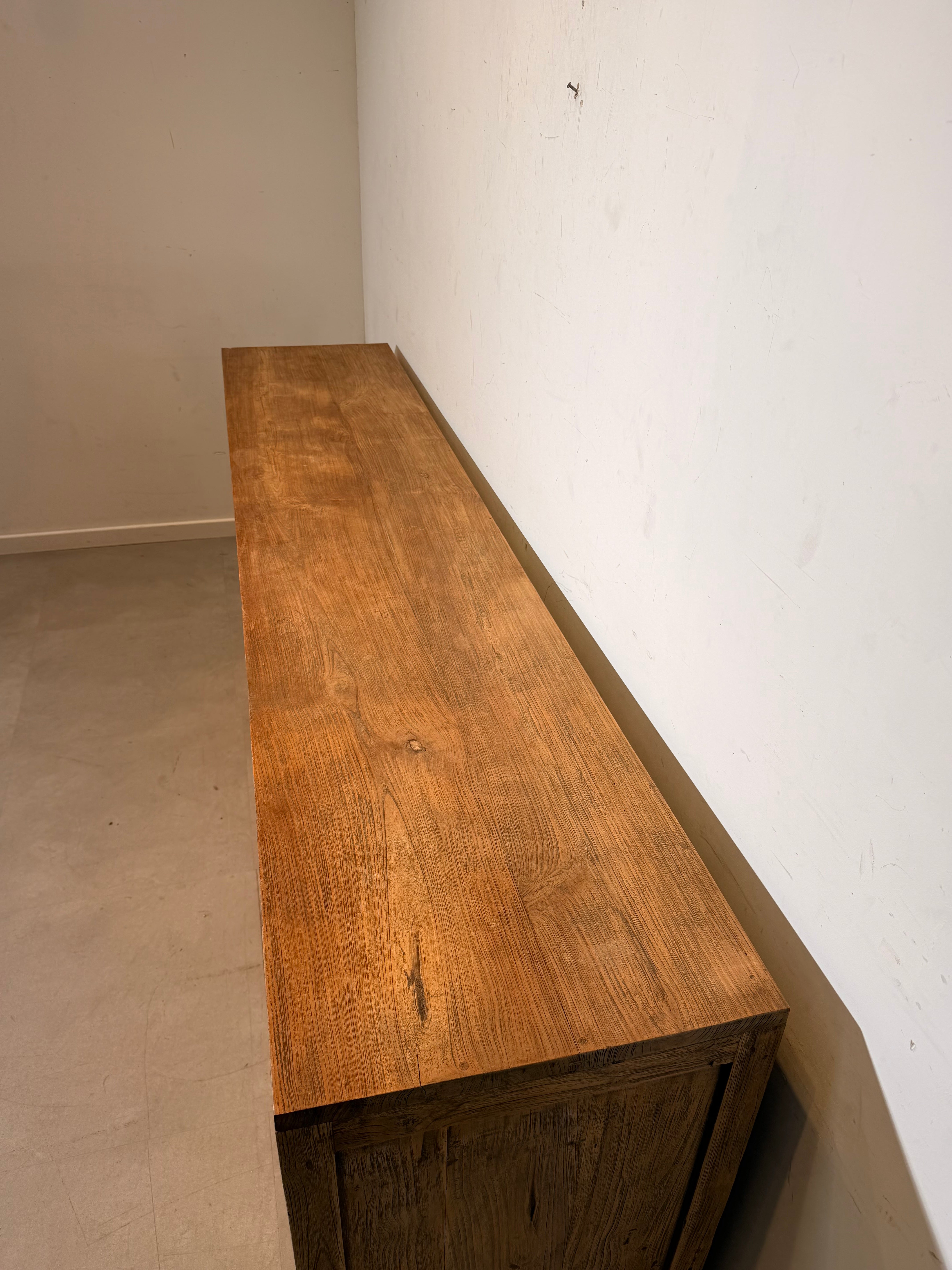 Massive Solid Wood Sideboard Teak