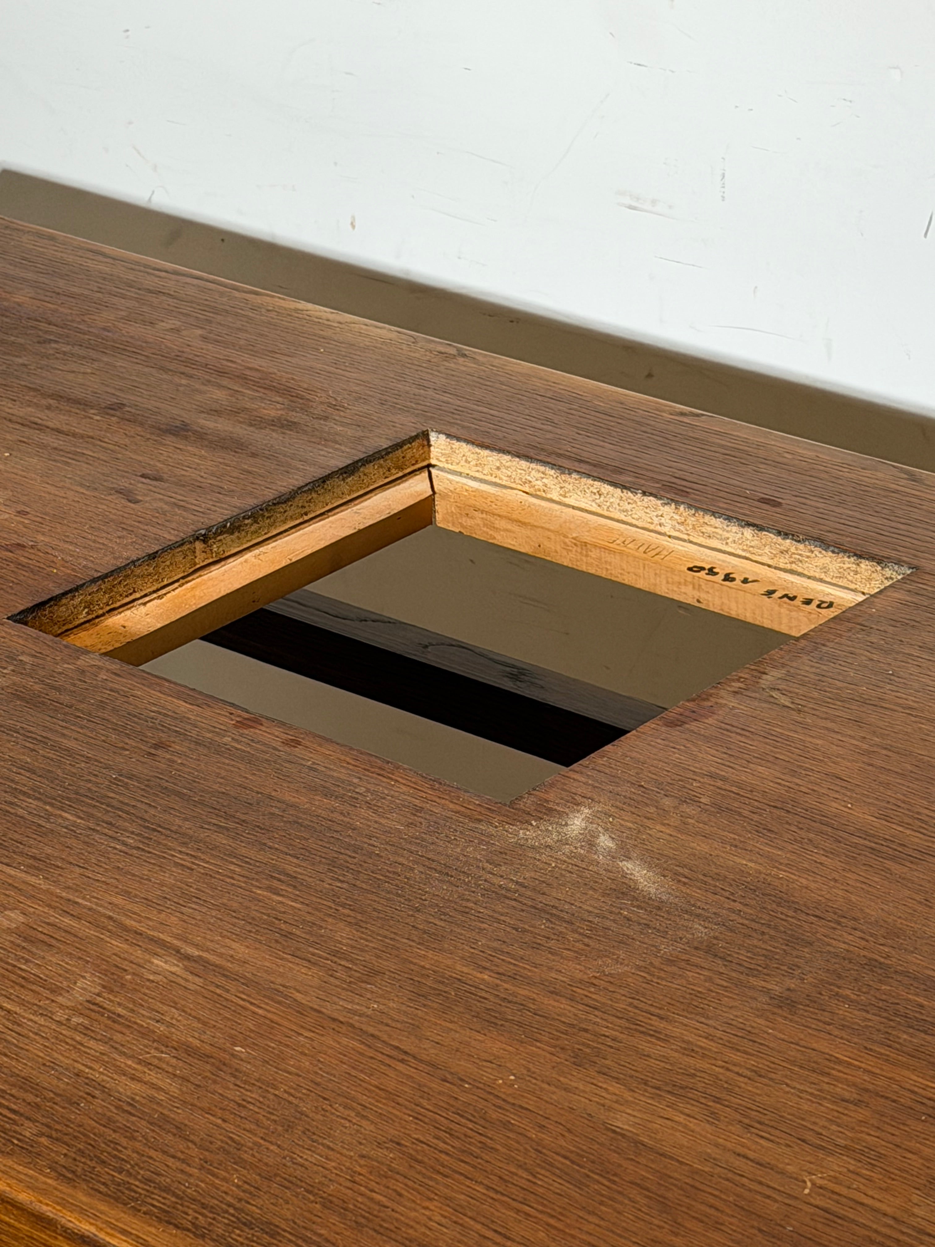 Carved Gothic Wooden Altar or Console Table – 19th Century Style